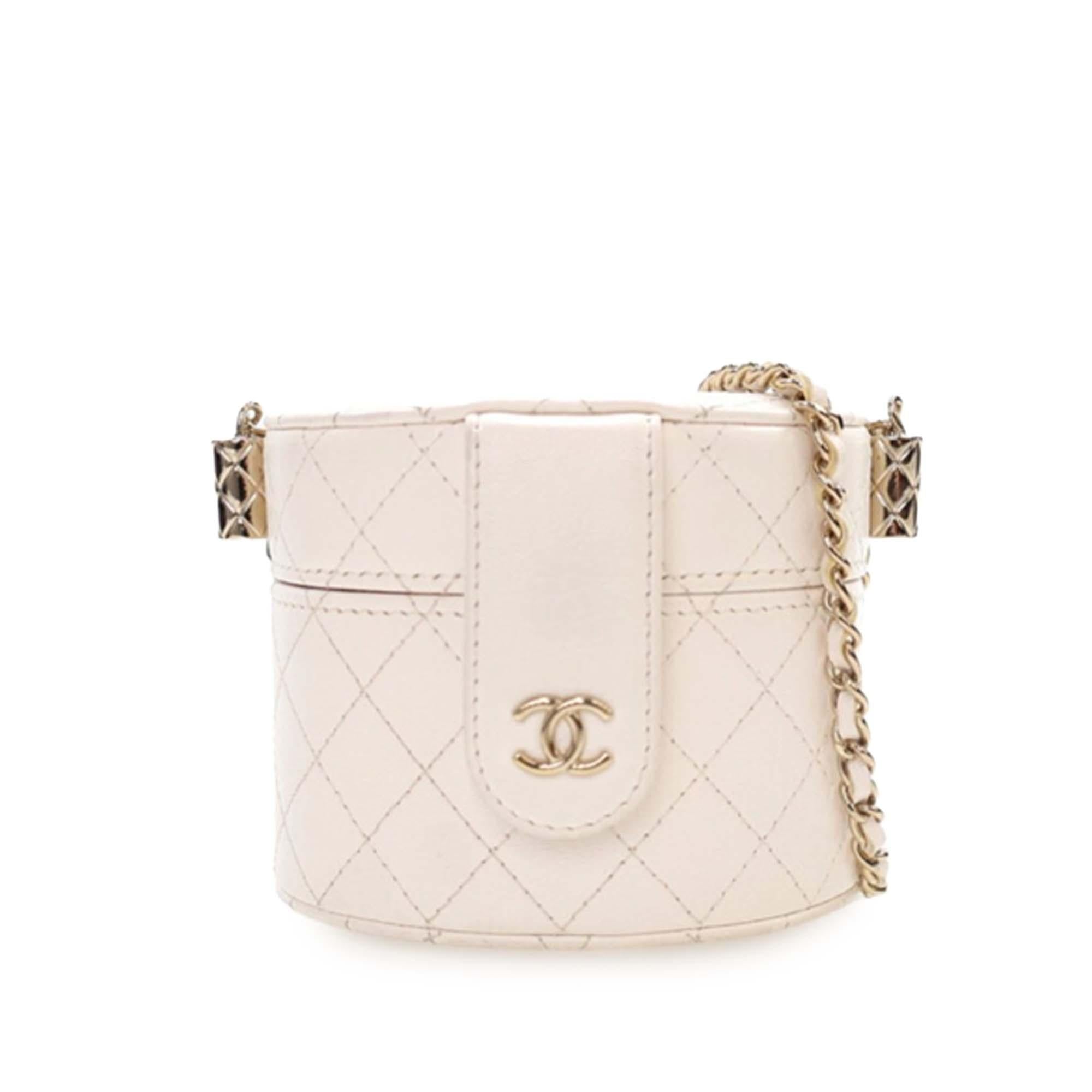 Chanel Mini Quilted Lambskin CC Allure Vanity Case