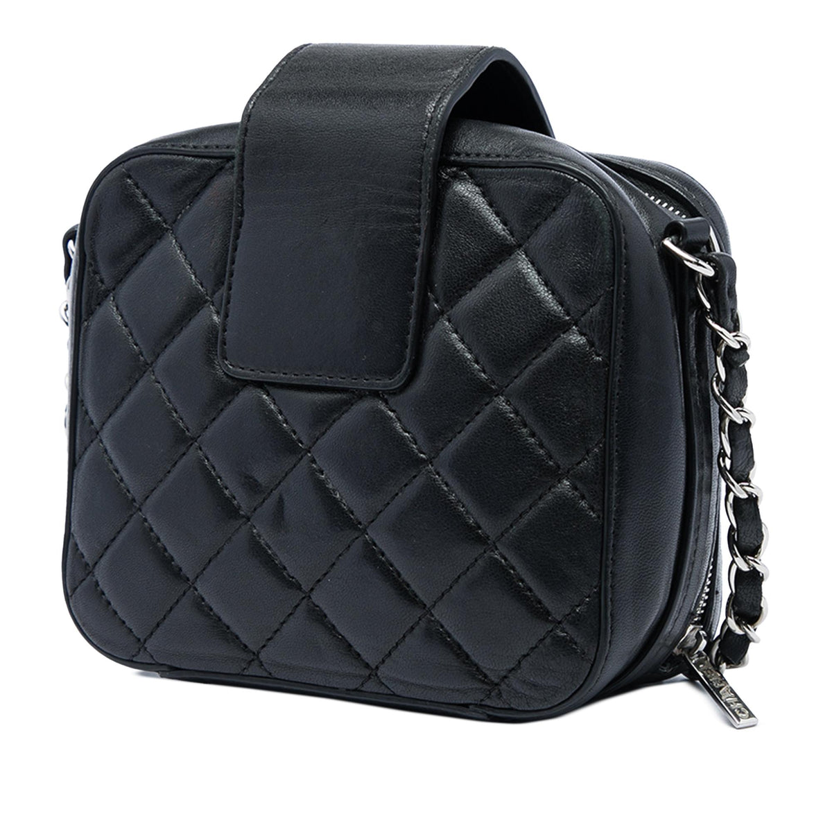 Chanel Mini Quilted Lambskin CC Box Camera Bag