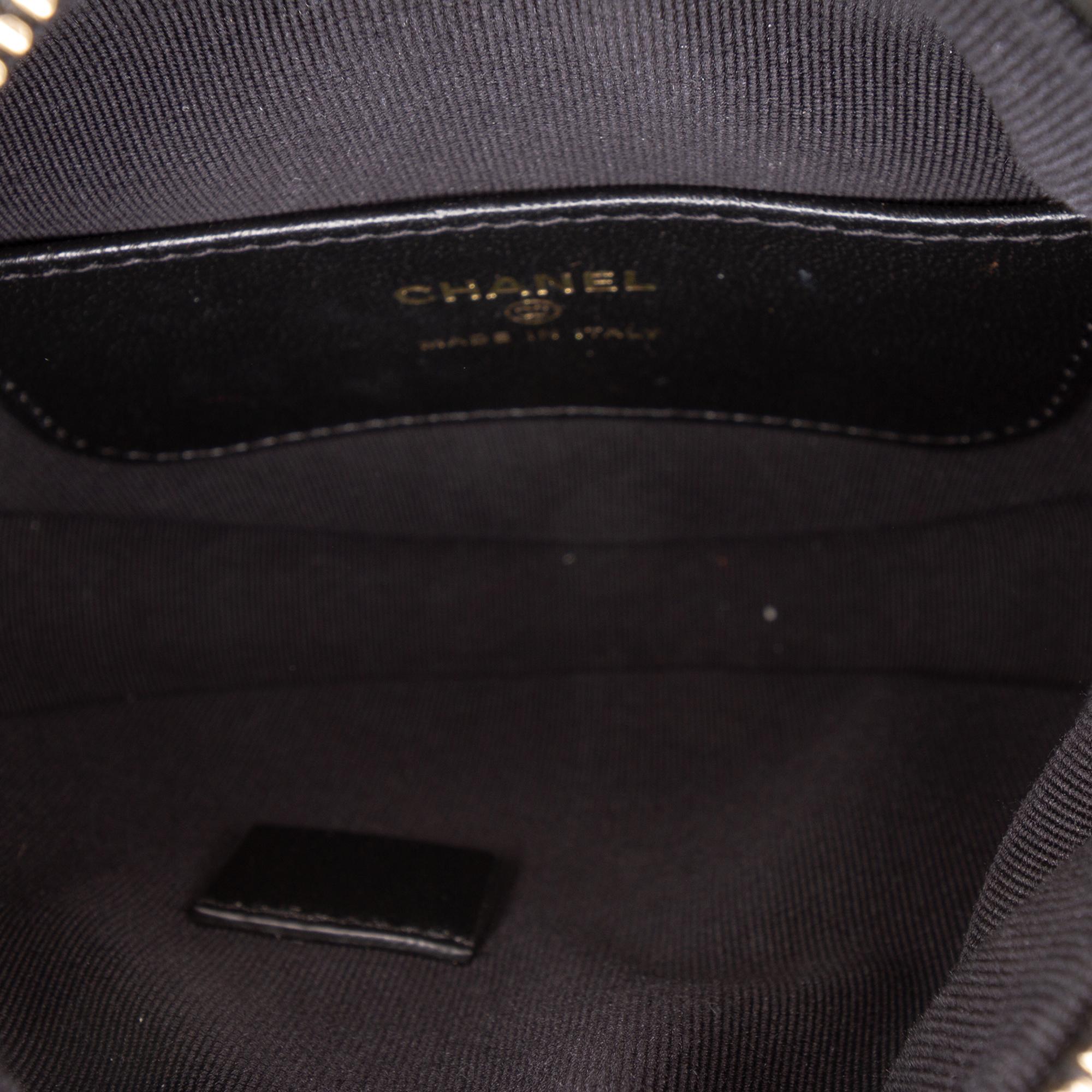 Chanel Mini Quilted Lambskin Chain Around Pouch