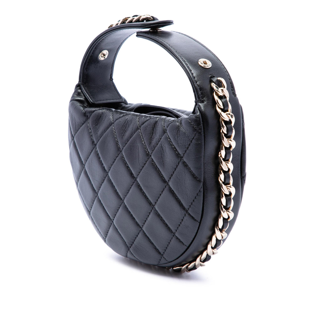 Chanel Mini Quilted Lambskin Chain Around Pouch