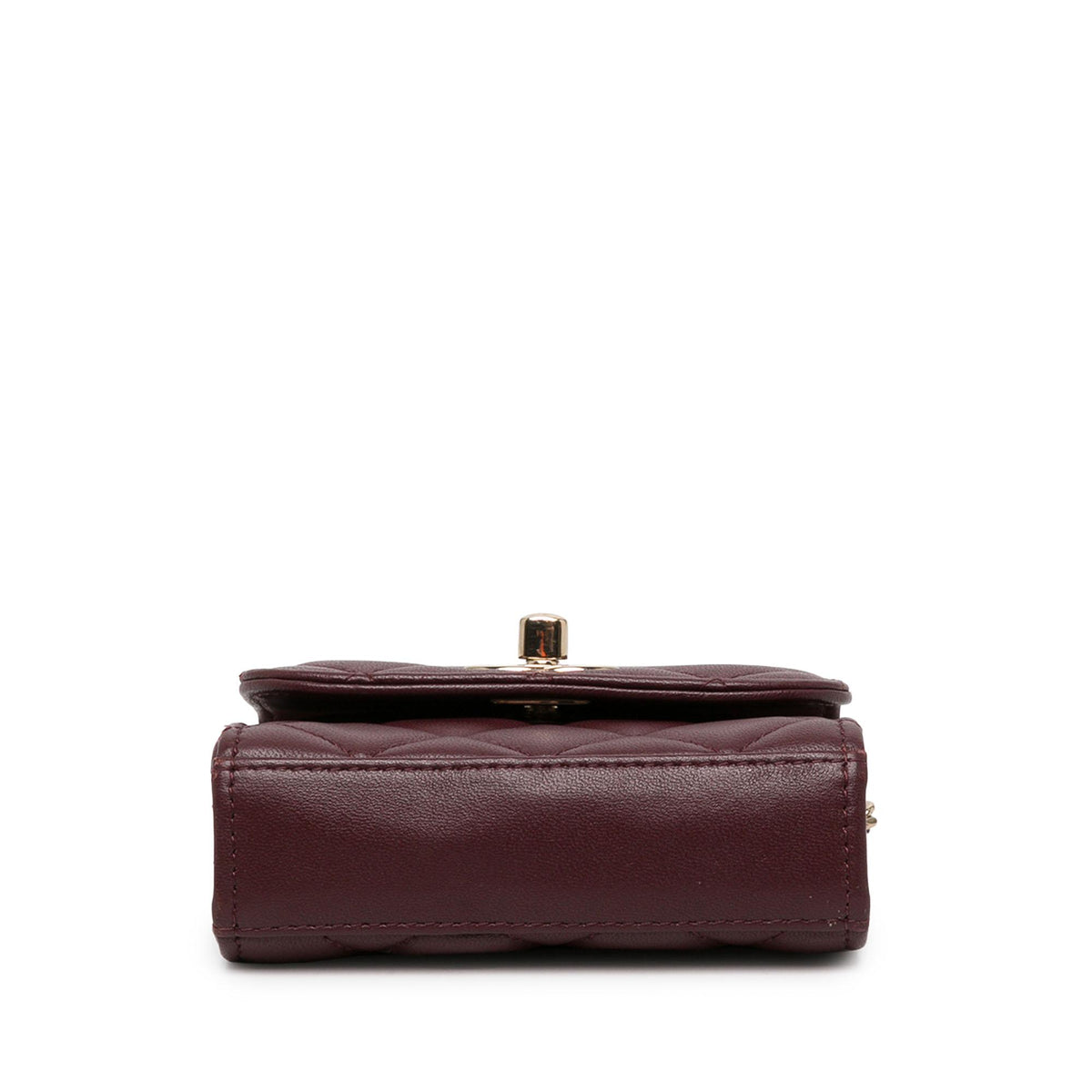 Chanel Mini Quilted Lambskin Trendy CC Clutch With Chain