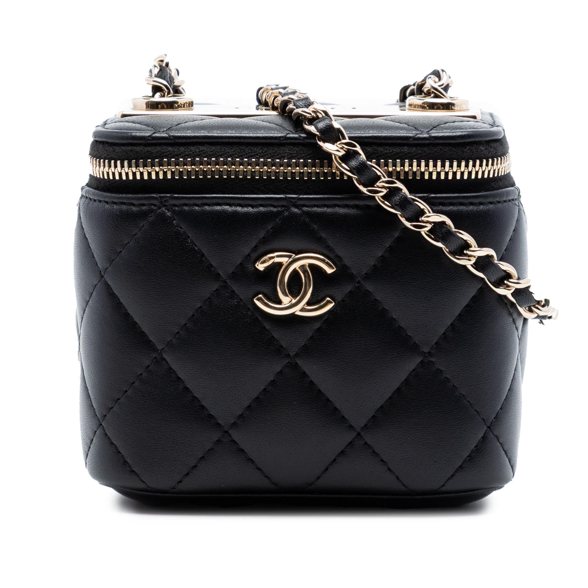 Chanel Mini Quilted Lambskin Trendy CC Vanity Case
