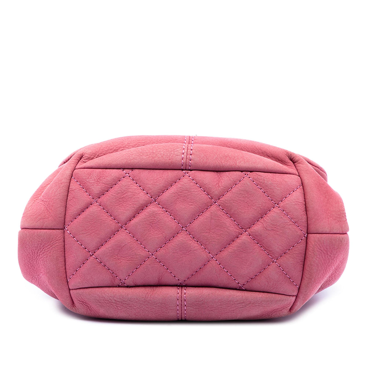 Chanel Mini Quilted Nubuck Trianon Messenger Flap