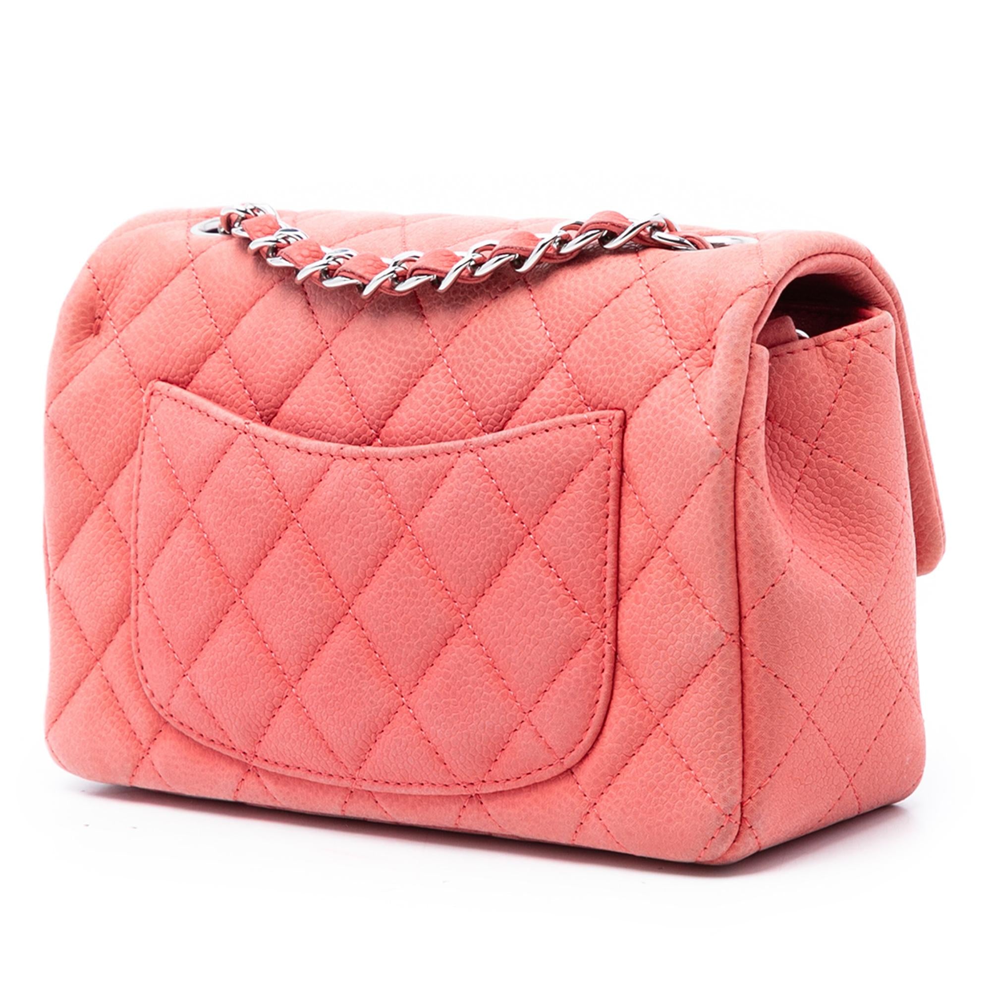 Chanel Mini Rectangular Classic Caviar Single Flap