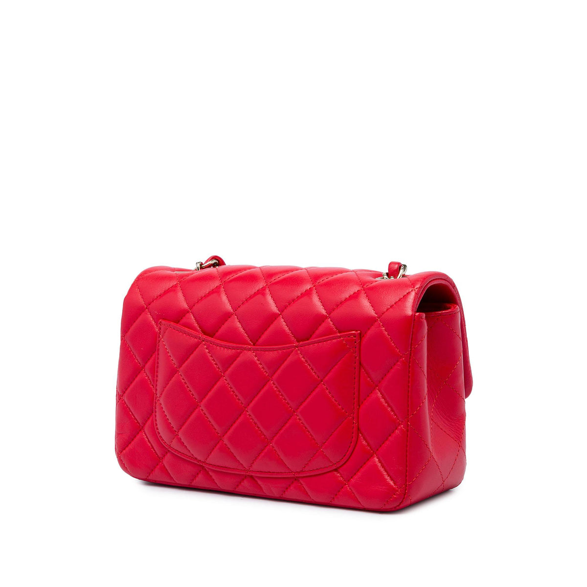 Chanel Mini Rectangular Classic Lambskin Single Flap