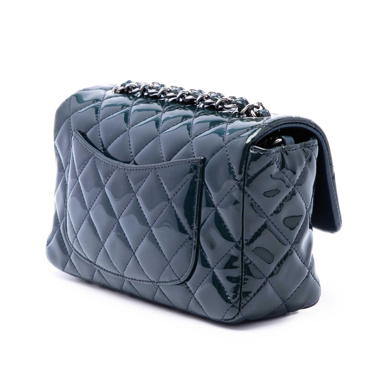 Chanel Mini Rectangular Classic Patent Single Flap