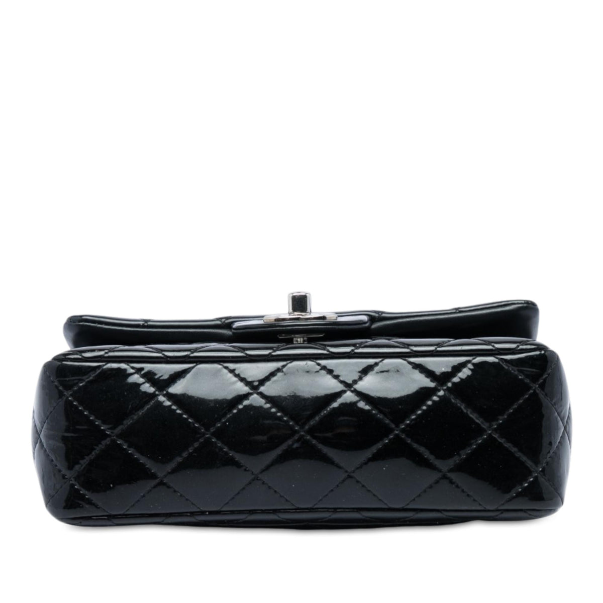 Chanel Mini Rectangular Classic Patent Single Flap