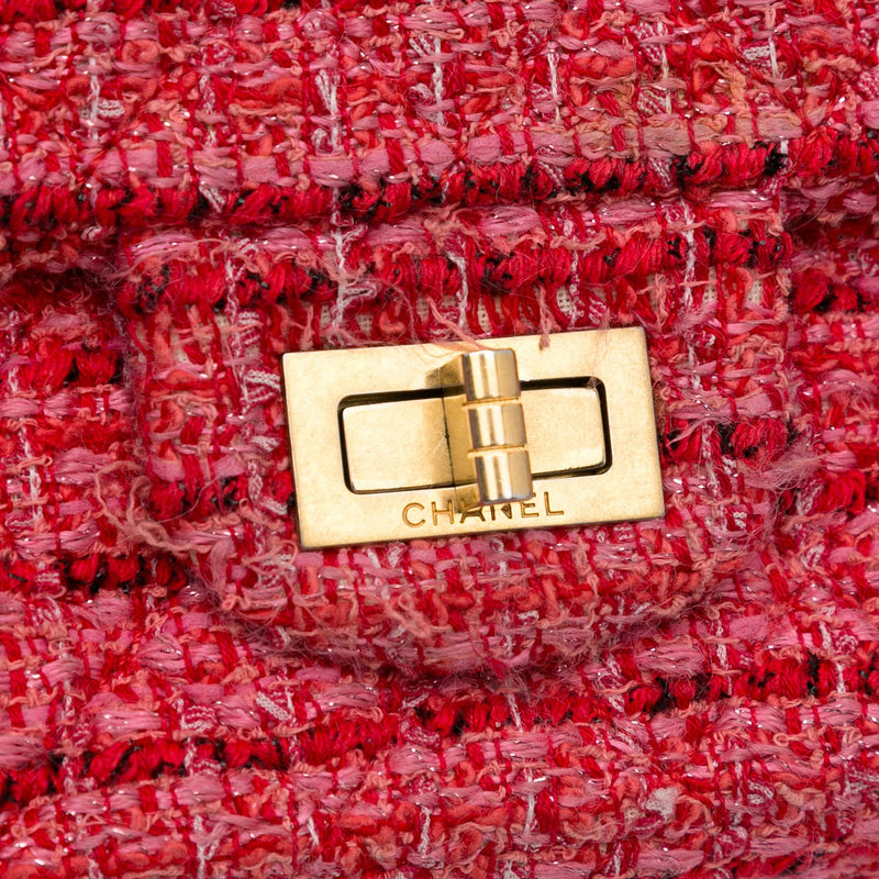 Chanel Mini Rectangular Tweed Reissue Single Flap (SHG-gJDjoh)