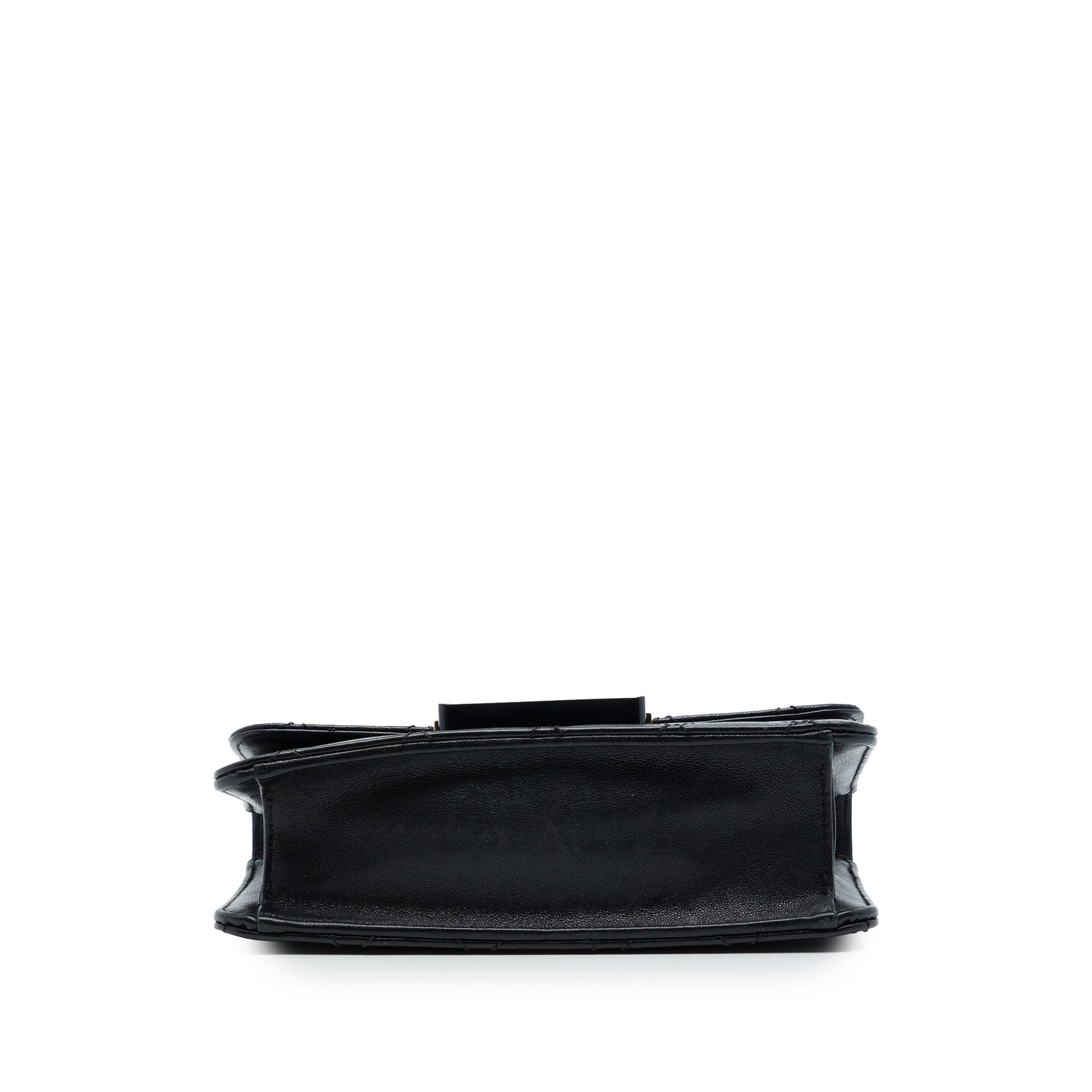 Chanel Mini Sheepskin Beauty Lock Flap
