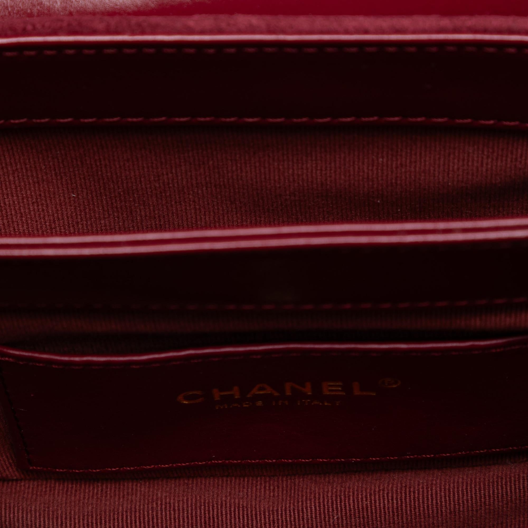 Chanel Mini Shiny Calfskin My Sweet CC Flap