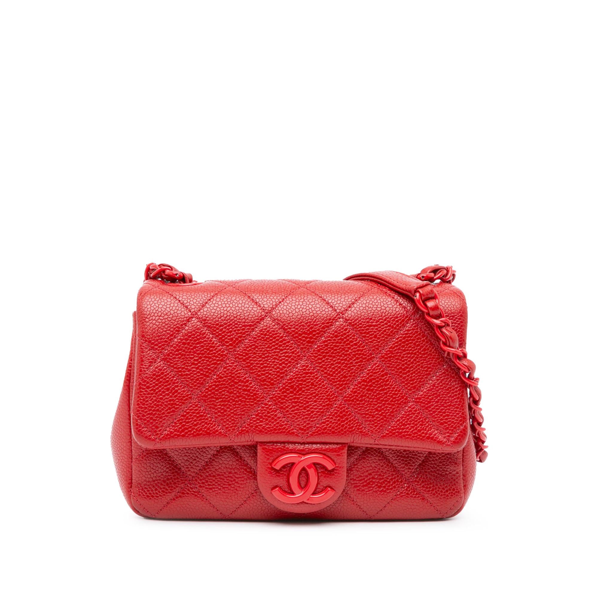 Chanel Mini Square Caviar Incognito Flap (SHG-ej6iGr)