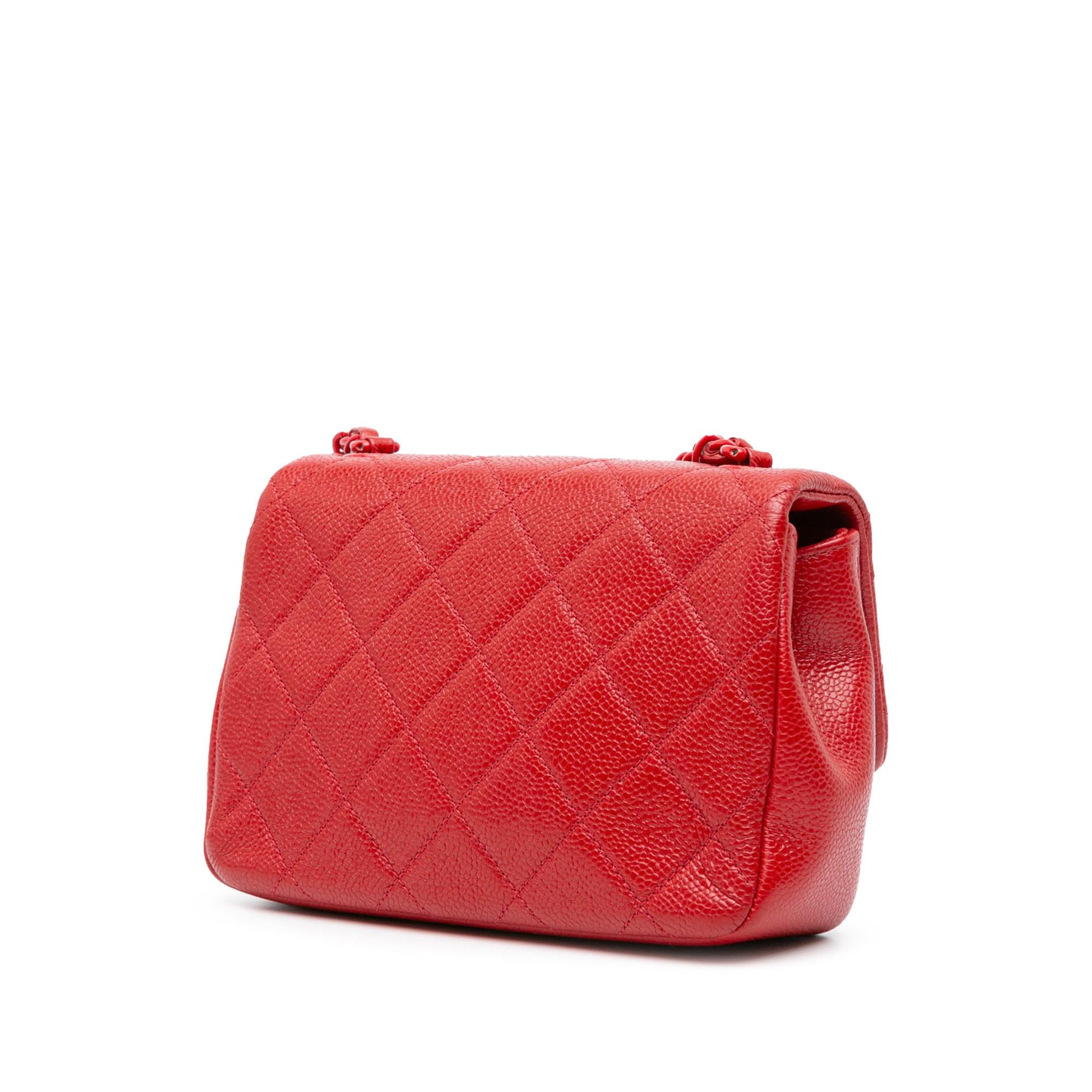 Chanel Mini Square Caviar Incognito Flap (SHG-ej6iGr)