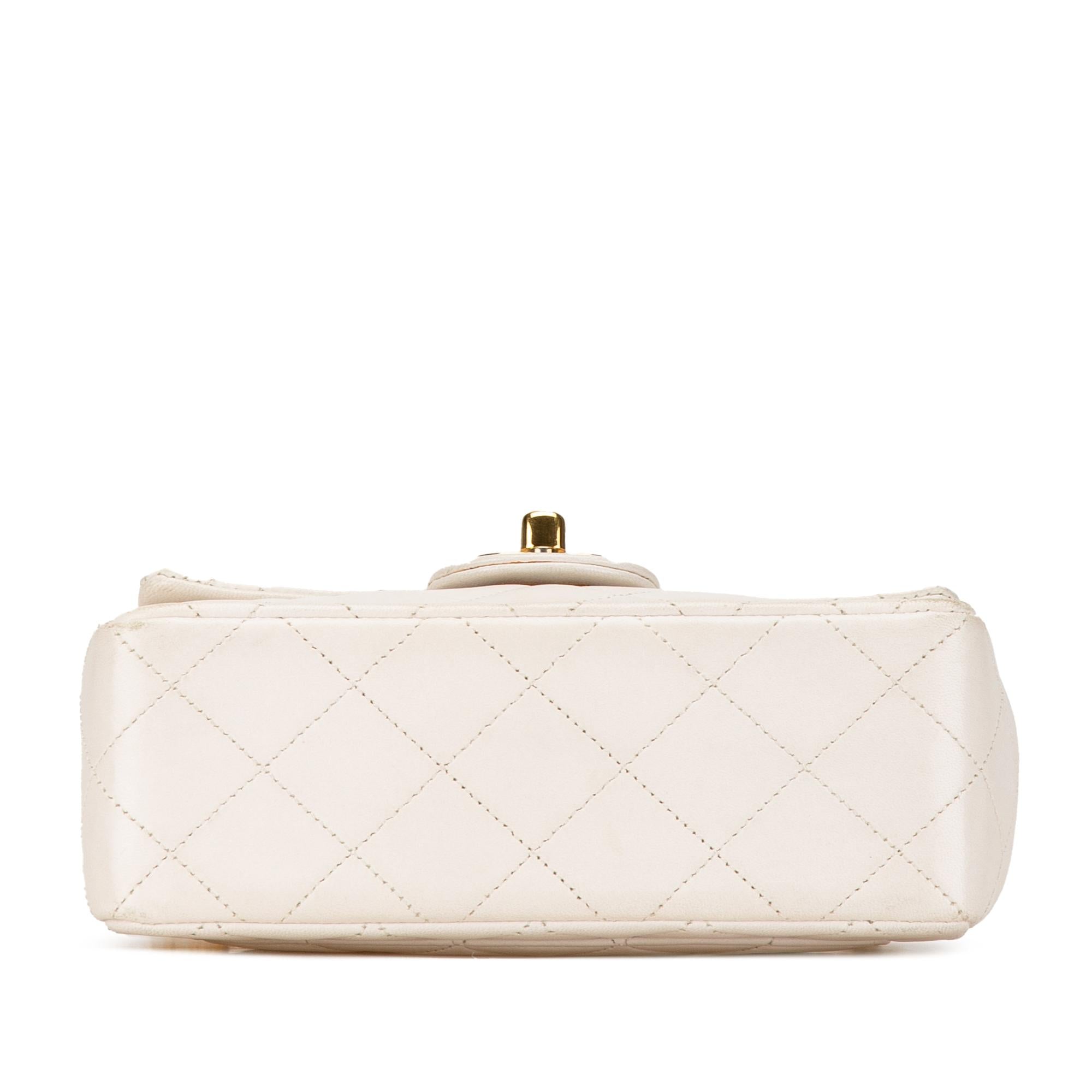 Chanel Mini Square Classic Lambskin Single Flap