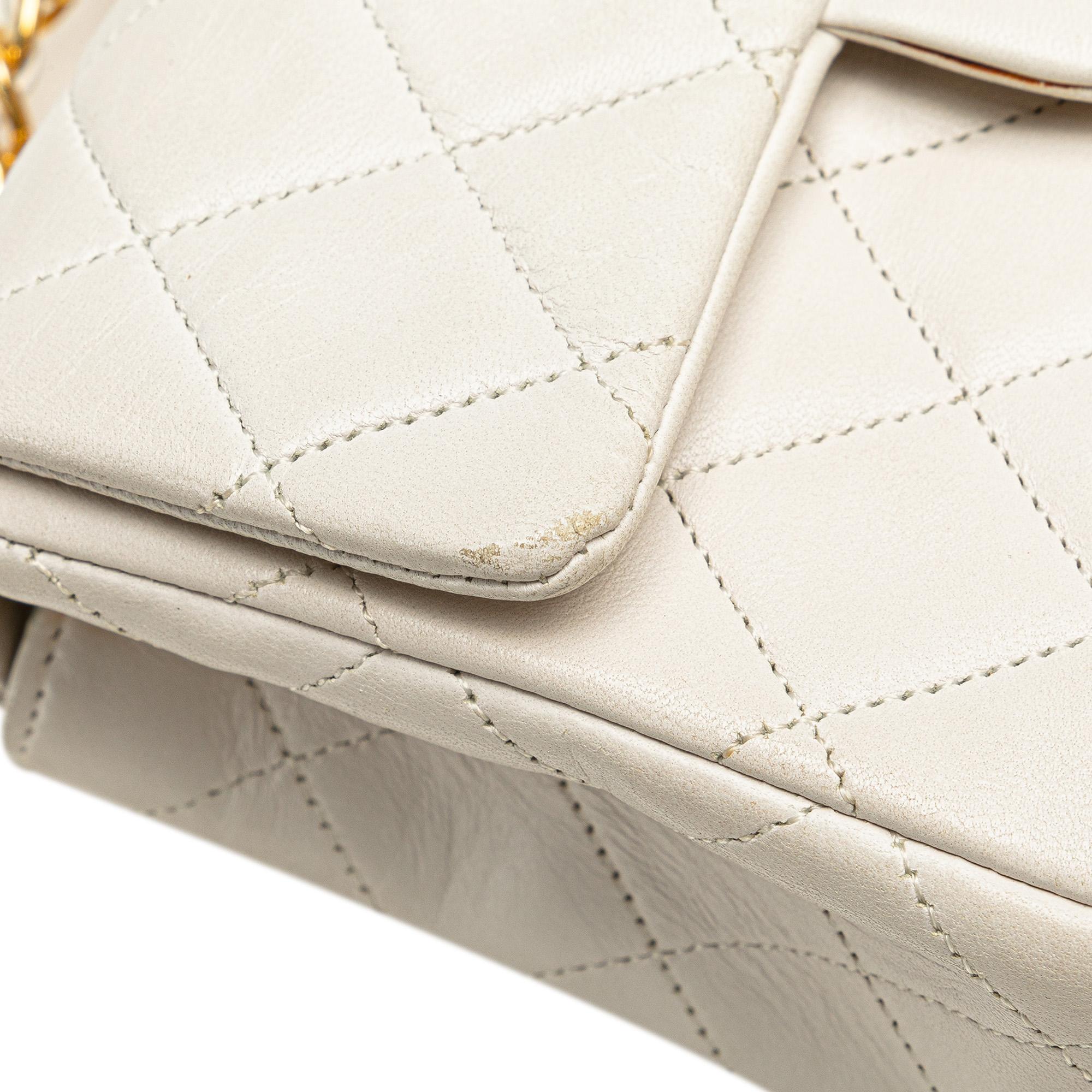 Chanel Mini Square Classic Lambskin Single Flap