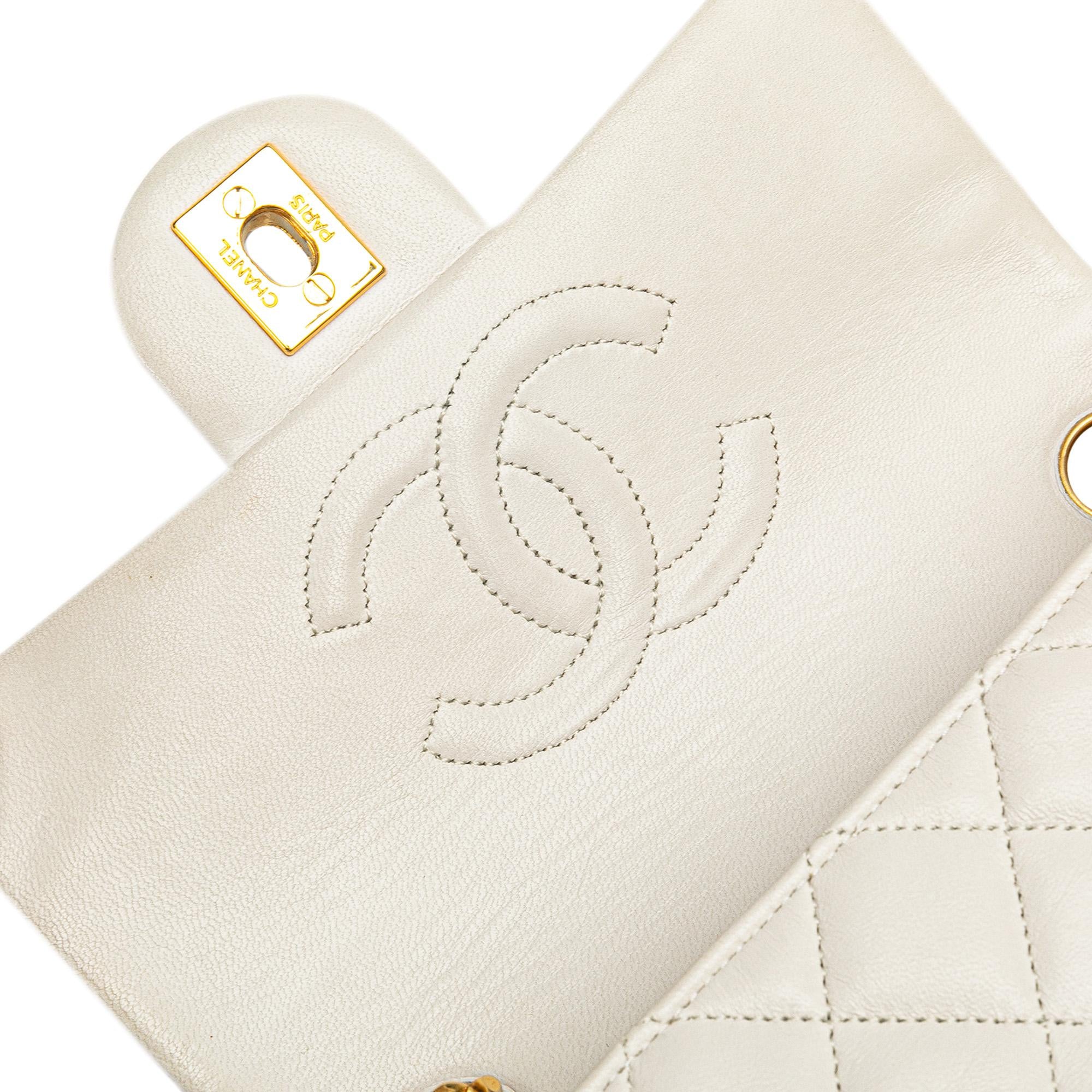 Chanel Mini Square Classic Lambskin Single Flap