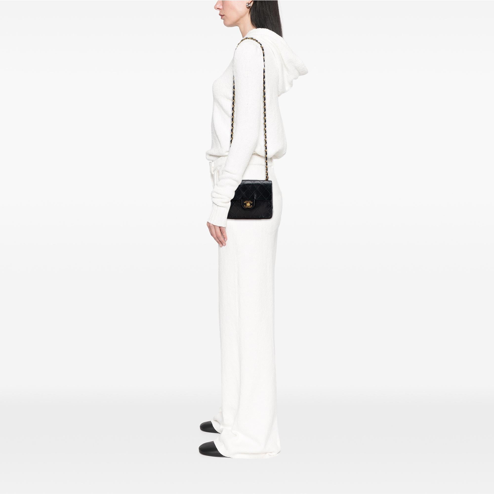 Chanel Mini Square Classic Lambskin Single Flap