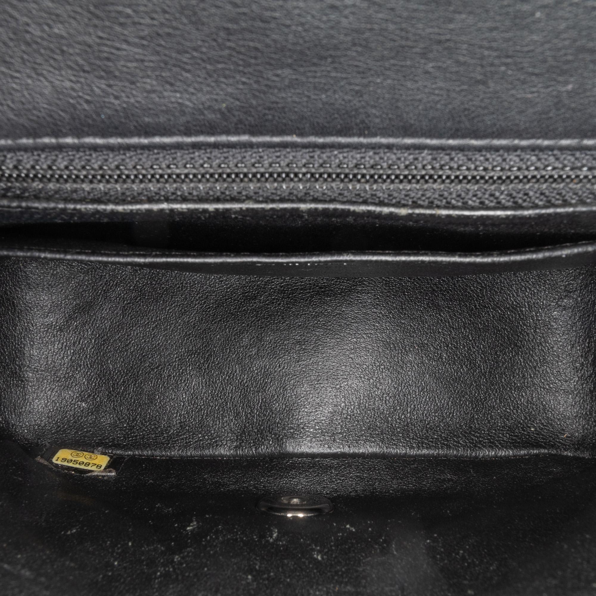 Chanel Mini Square Classic Patent Single Flap