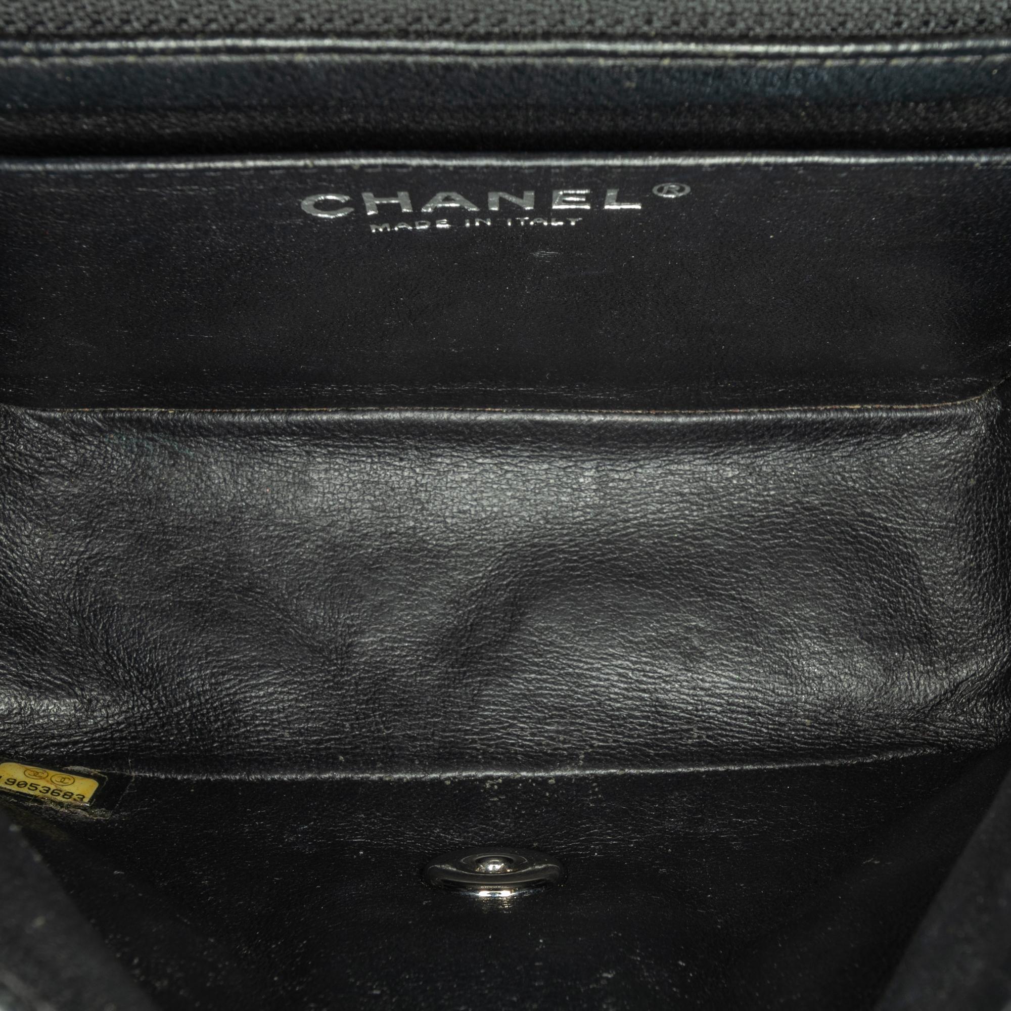 Chanel Mini Square Classic Patent Single Flap