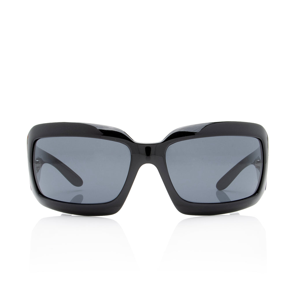 CHANEL Pearl Sunglasses 5141-H Black 300363