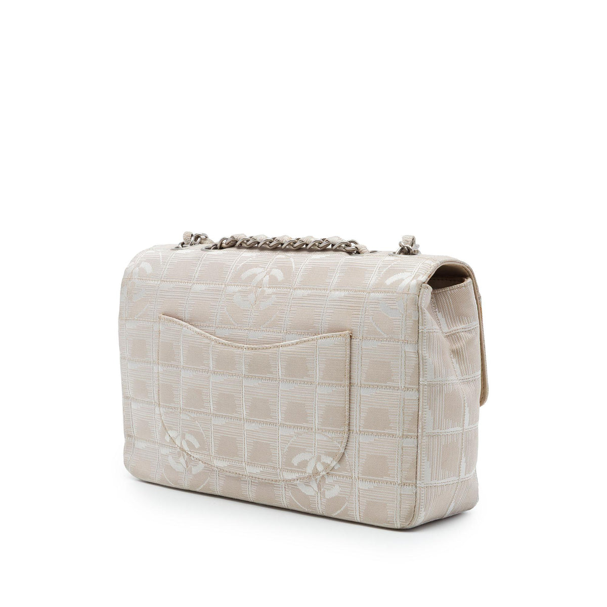 Chanel New Travel Line Medium Nylon Single Flap
