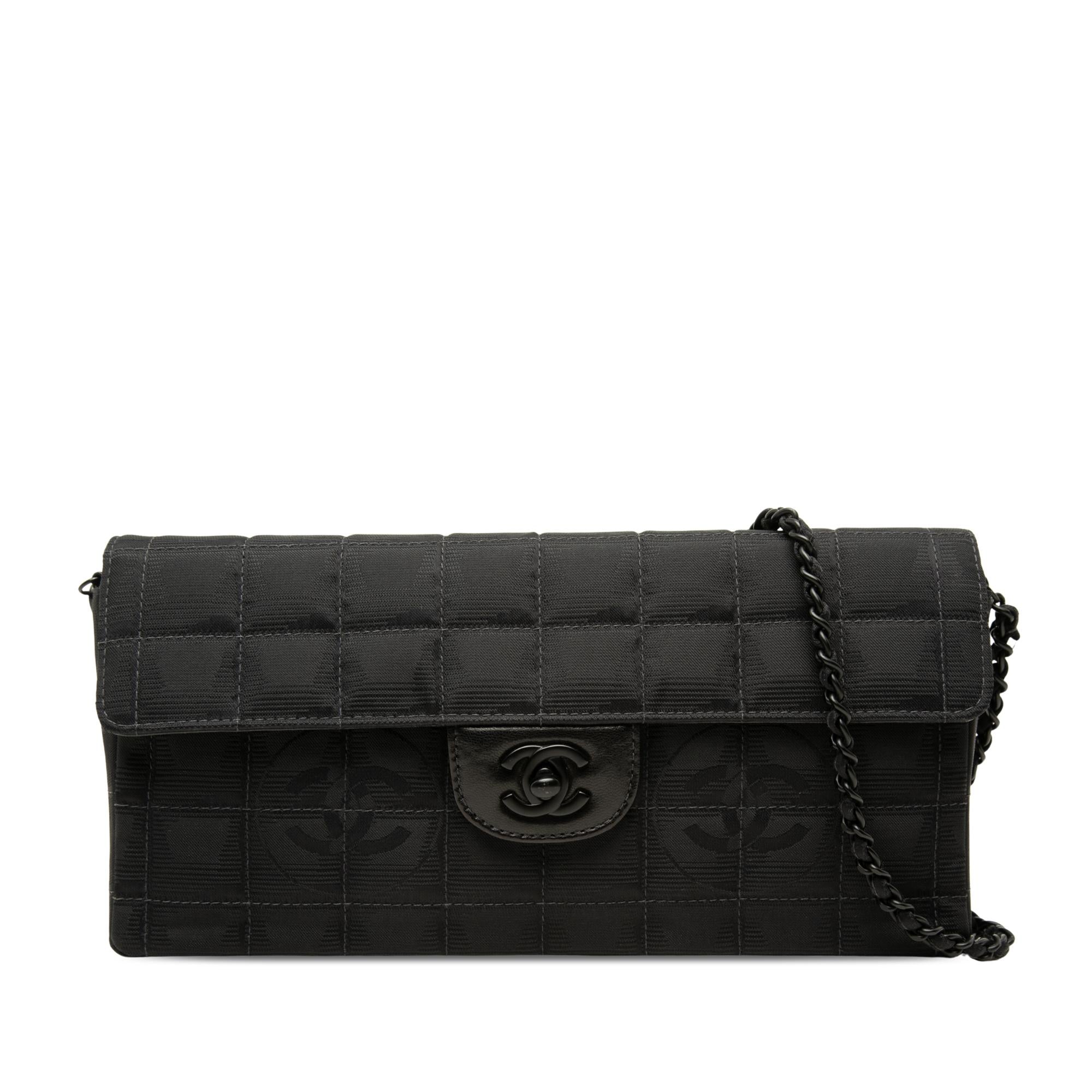 Chanel New Travel Line Nylon East West Flap