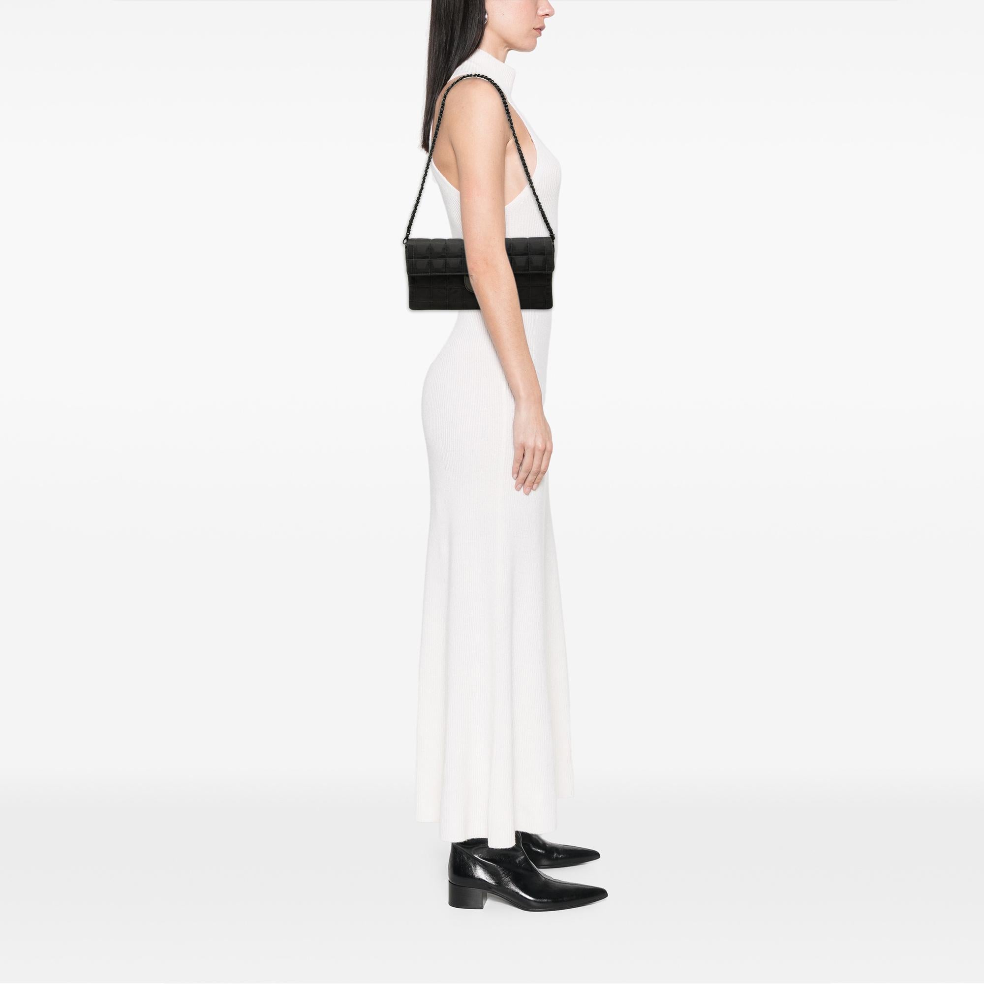 Chanel New Travel Line Nylon East West Flap