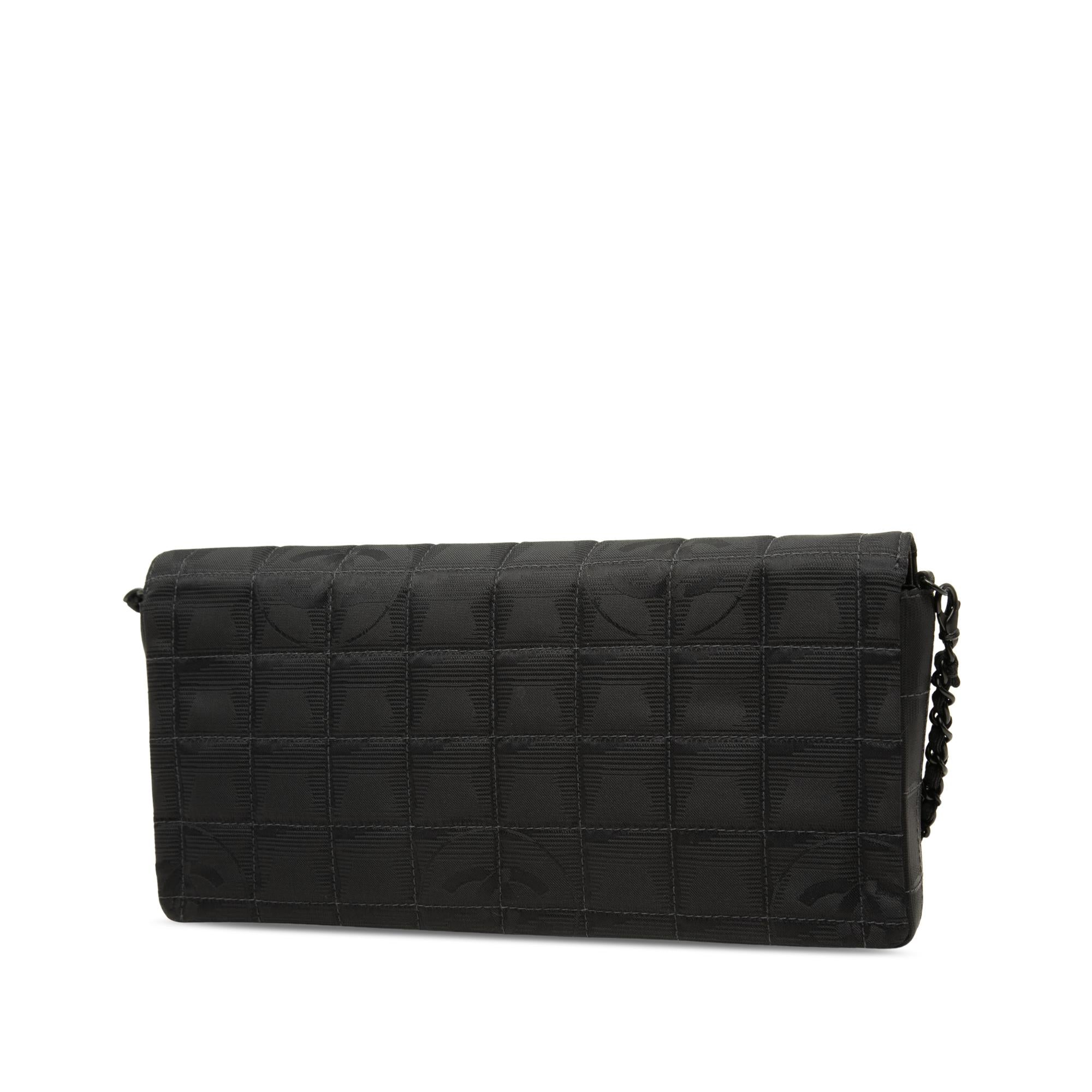 Chanel New Travel Line Nylon East West Flap
