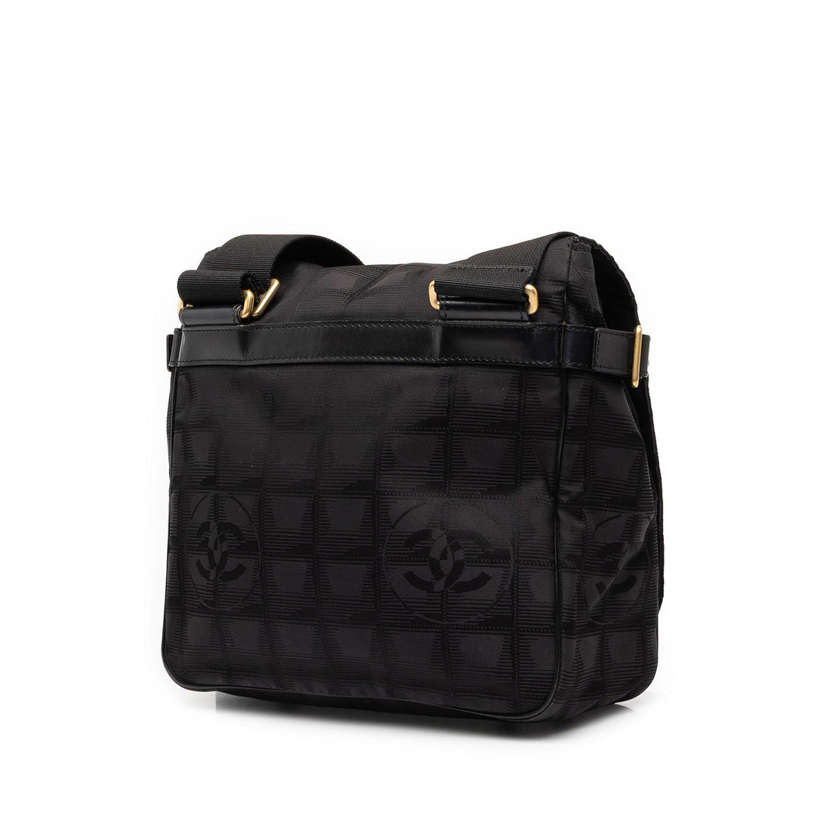 Chanel New Travel Line Nylon Messenger Bag