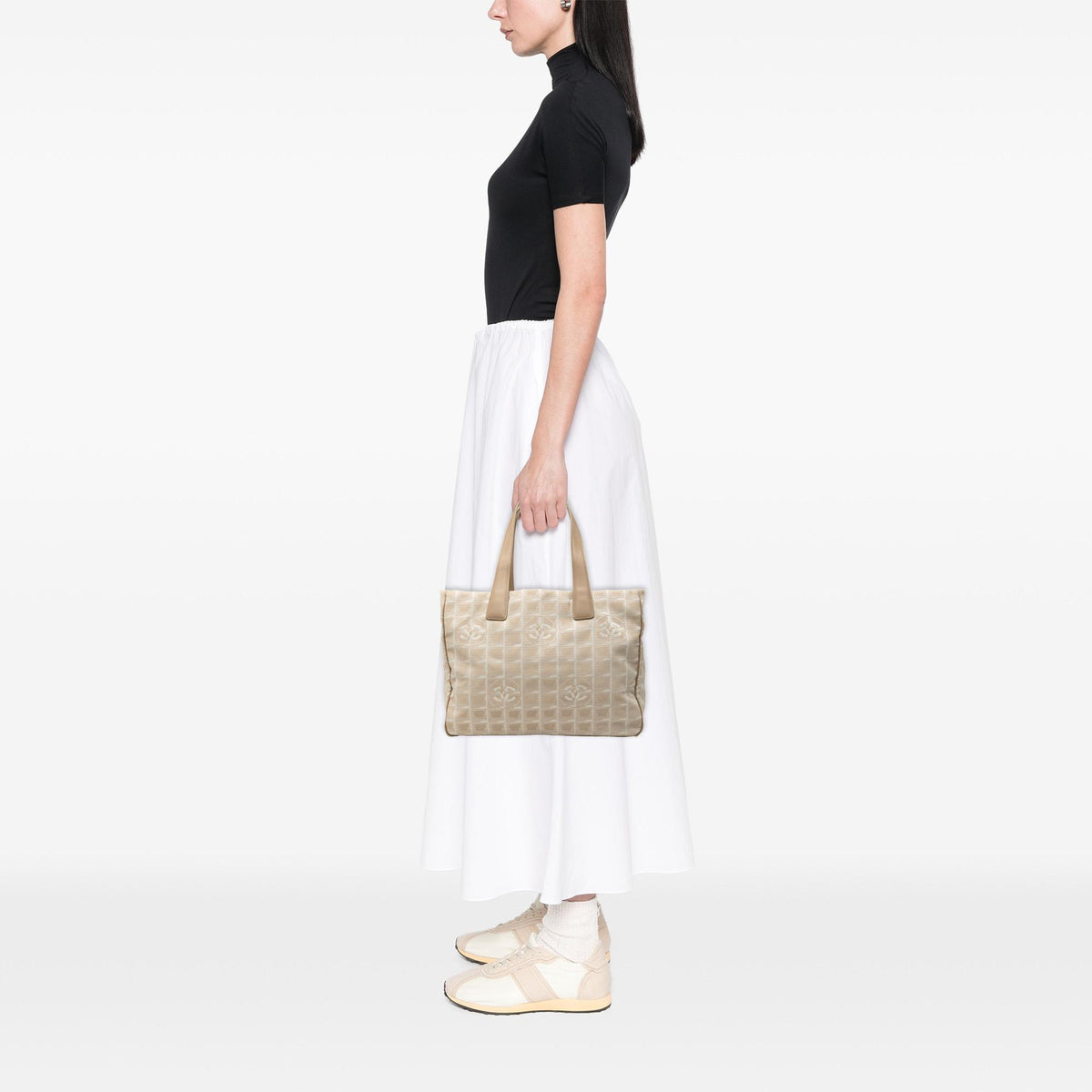 Chanel New Travel Line Nylon Tote