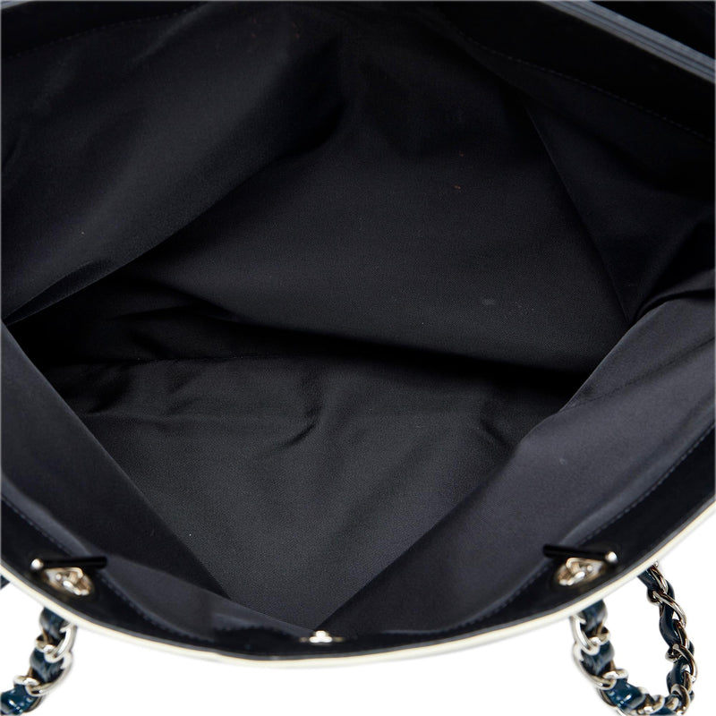 CHANEL, Bags, Chanel Half Moon Wallet On Chain Gunmetal Crossbody Bag
