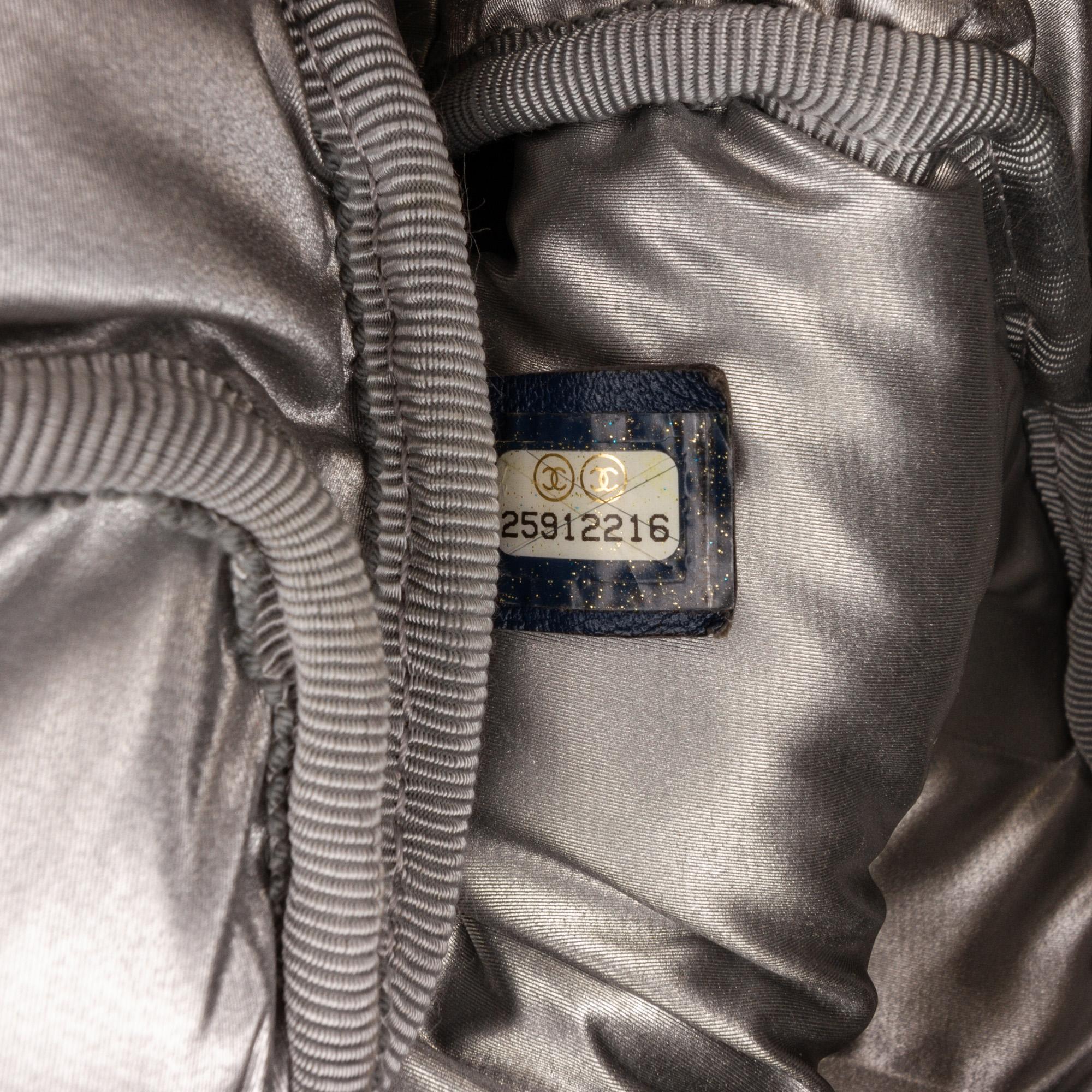 Chanel Nylon Embossed Doudoune Backpack (SHG-gUfGCc)