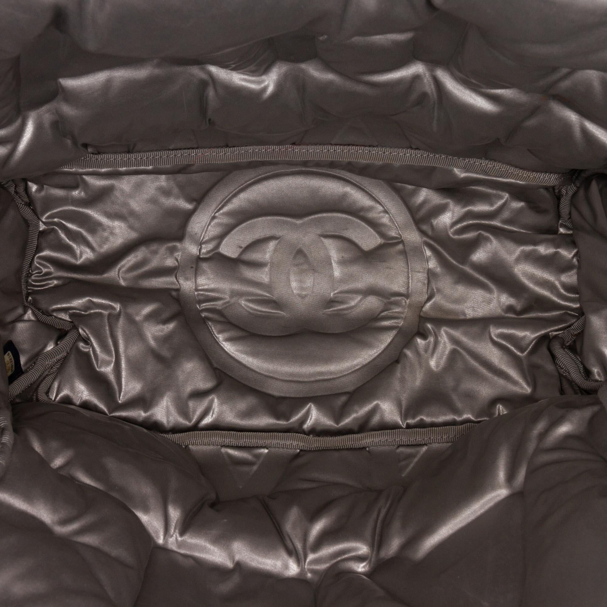 Chanel Nylon Embossed Doudoune Backpack (SHG-gUfGCc)