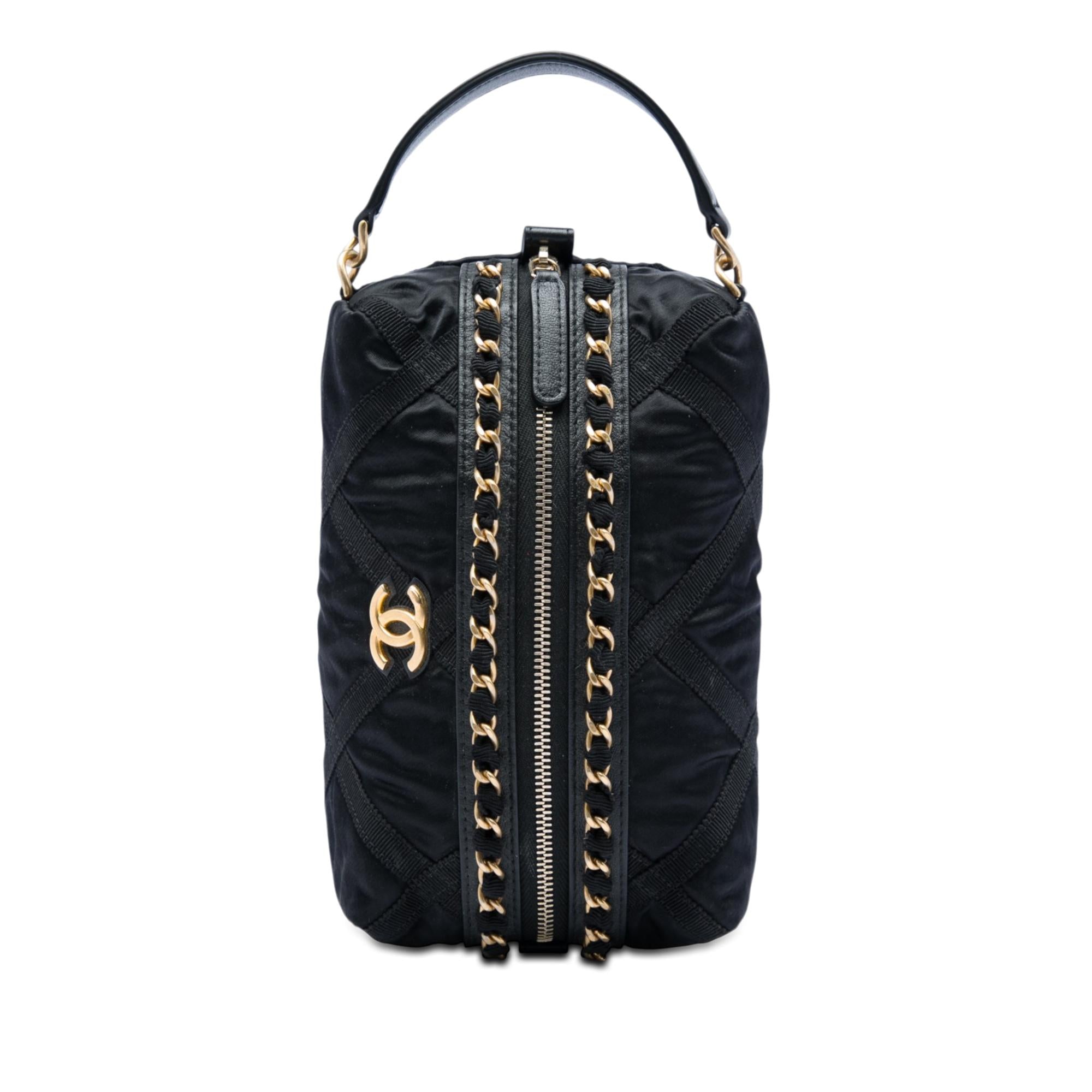 Chanel Nylon Grosgrain Lifestyle Pouch