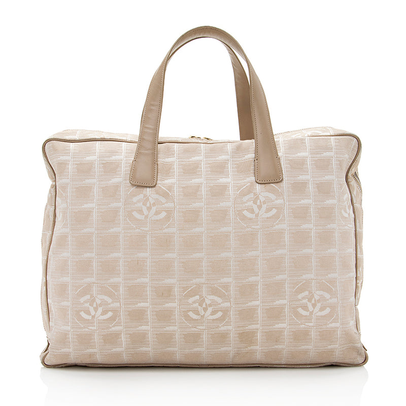 Cambon large rectangle mini bag Chanel Beige in Cotton - 33275464