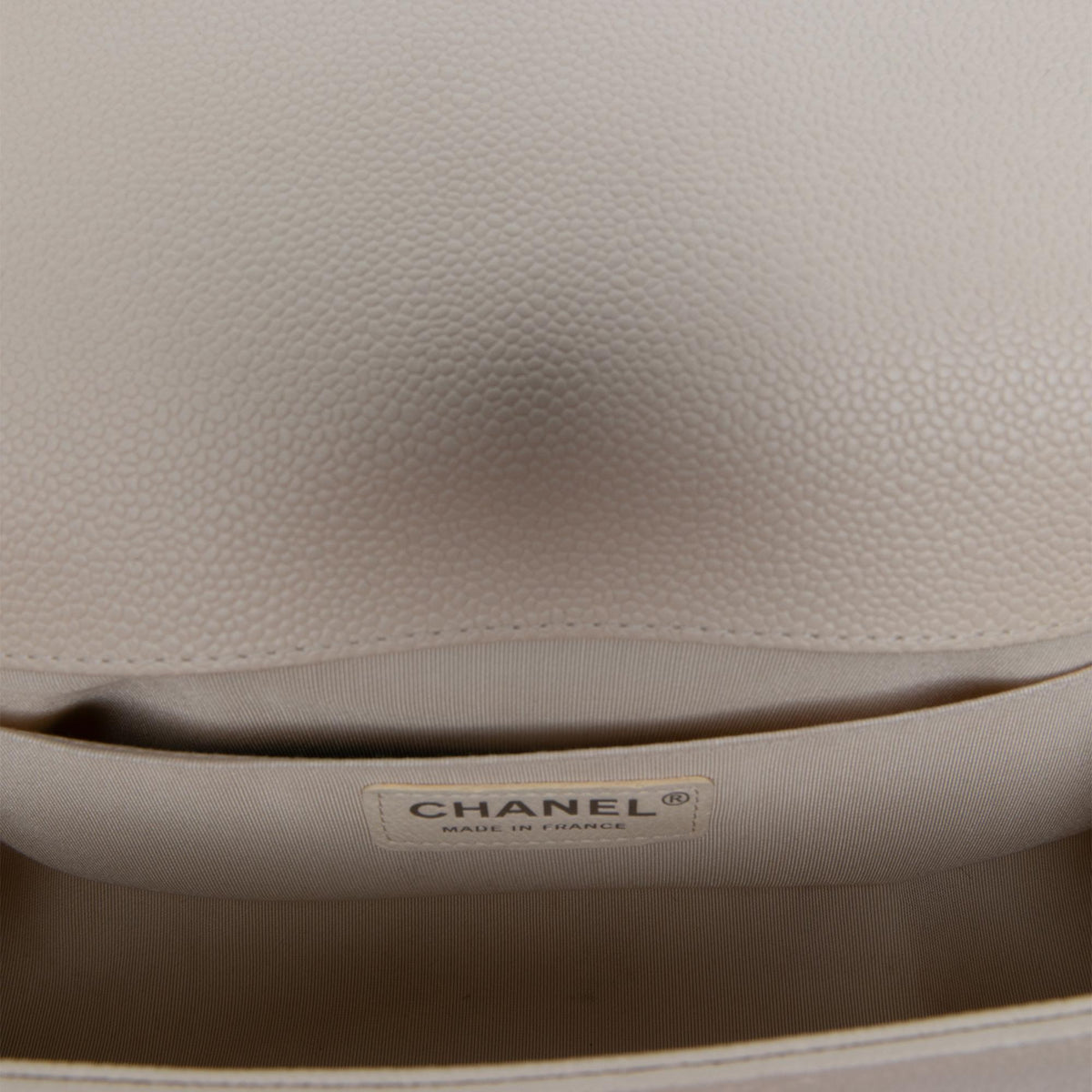 Chanel Old Medium Chevron Caviar Boy Flap