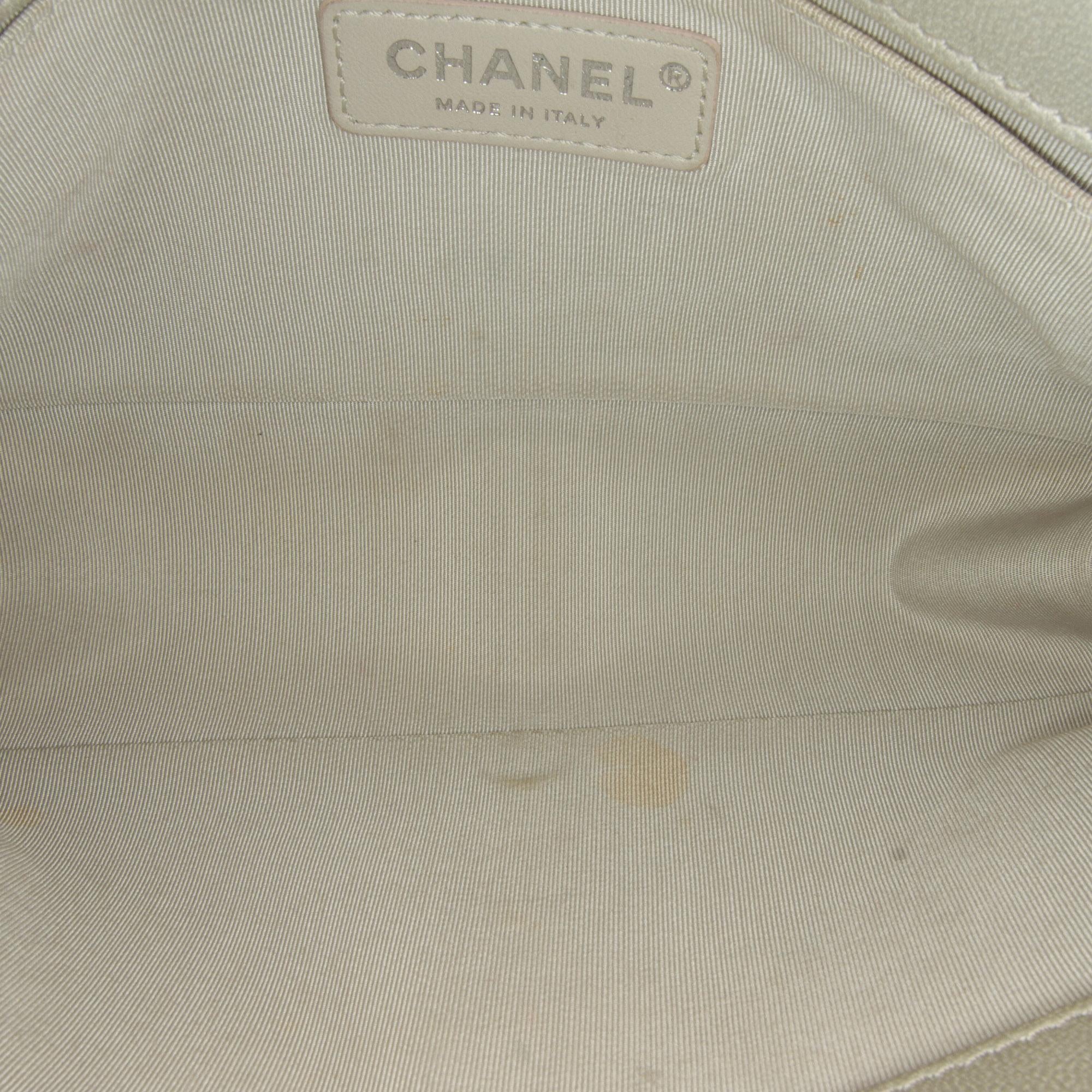 Chanel Old Medium Quilted Caviar Boy Flap