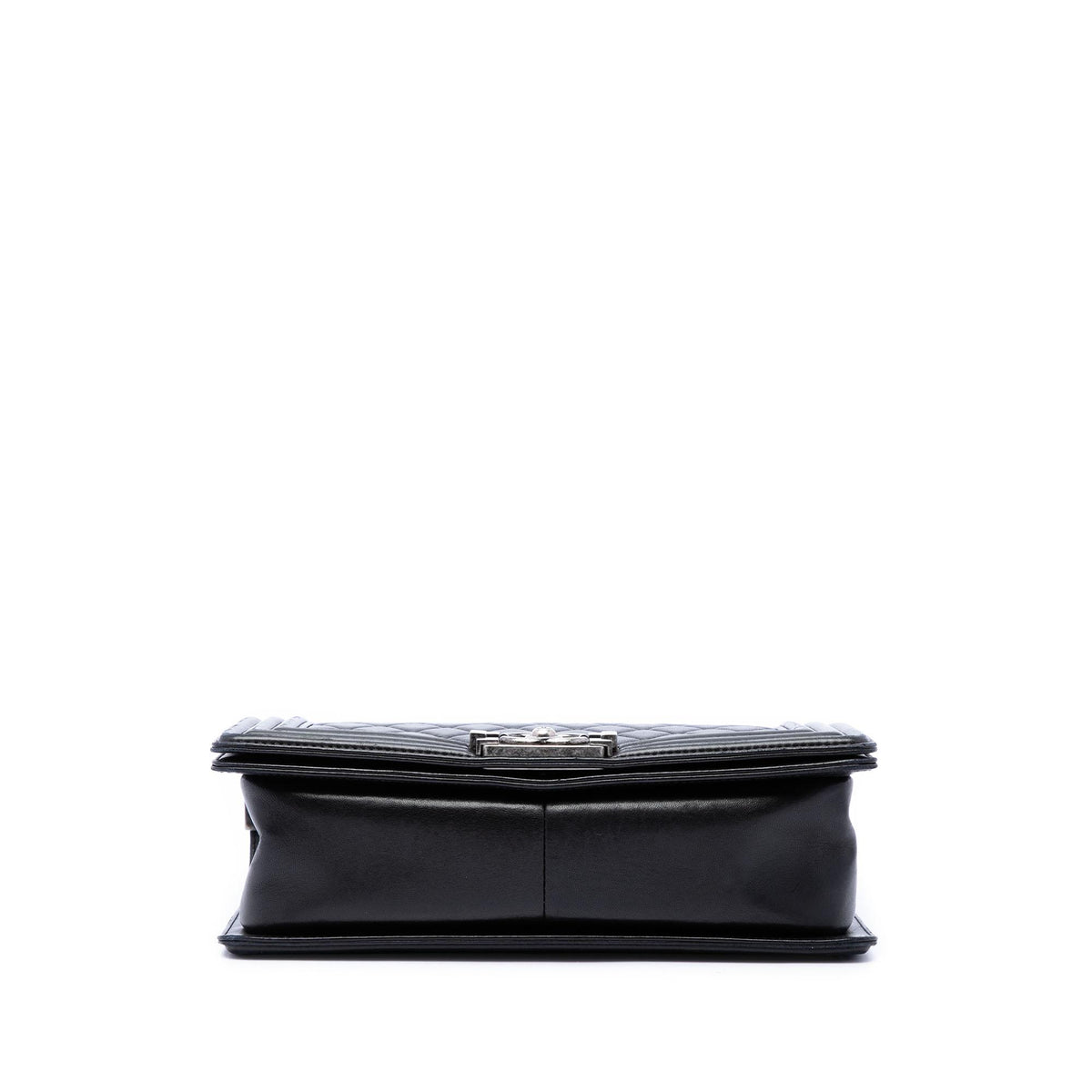 Chanel Old Medium Quilted Lambskin Boy Flap
