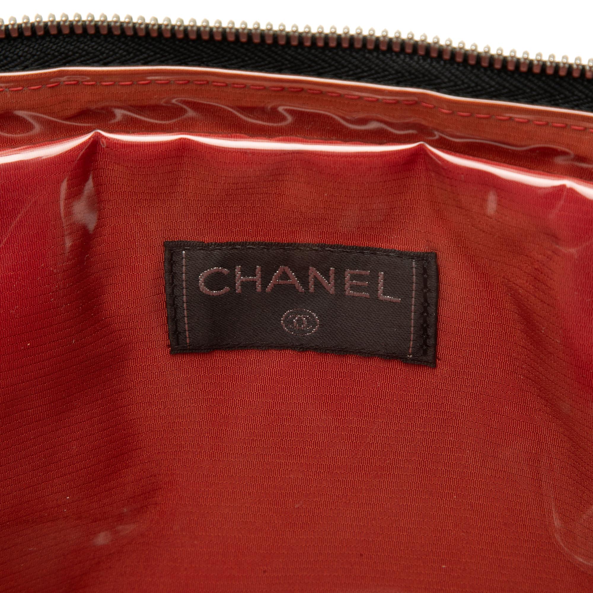 Chanel Old Travel Line Nylon Handbag