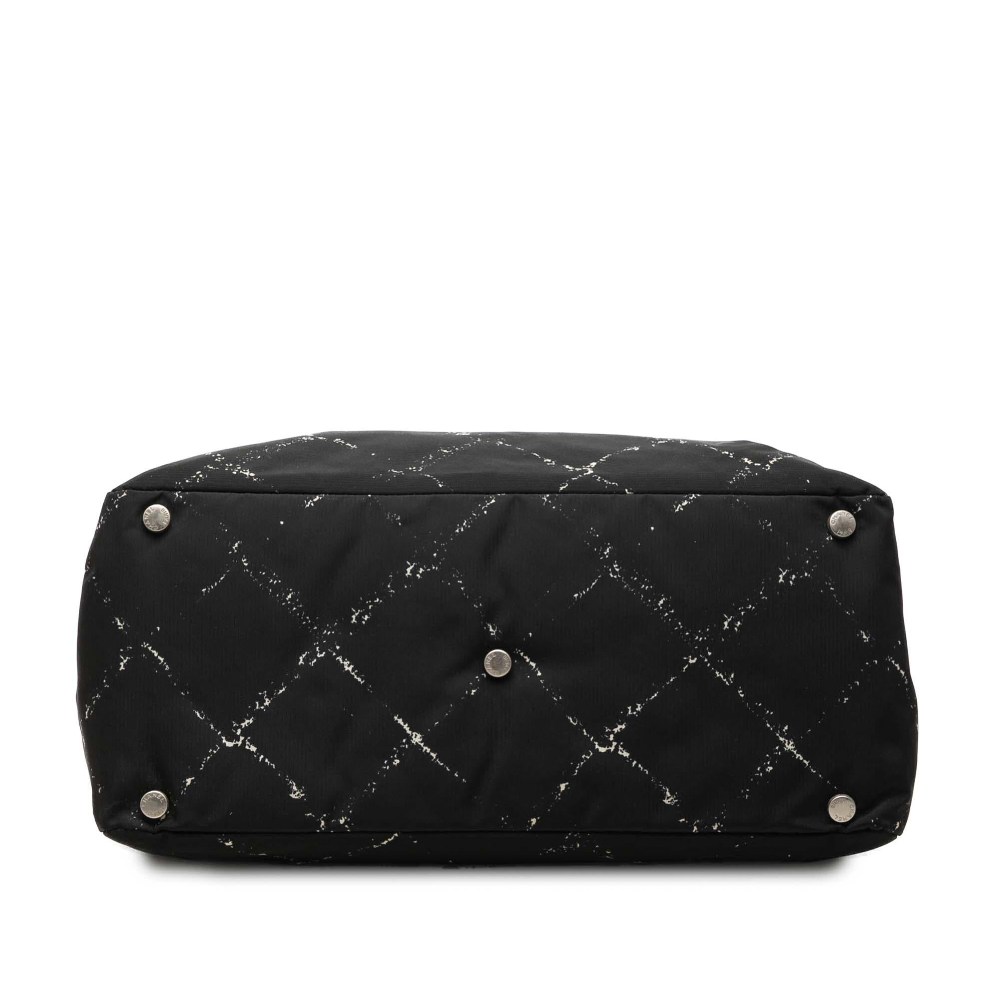 Chanel Old Travel Line Nylon Tote