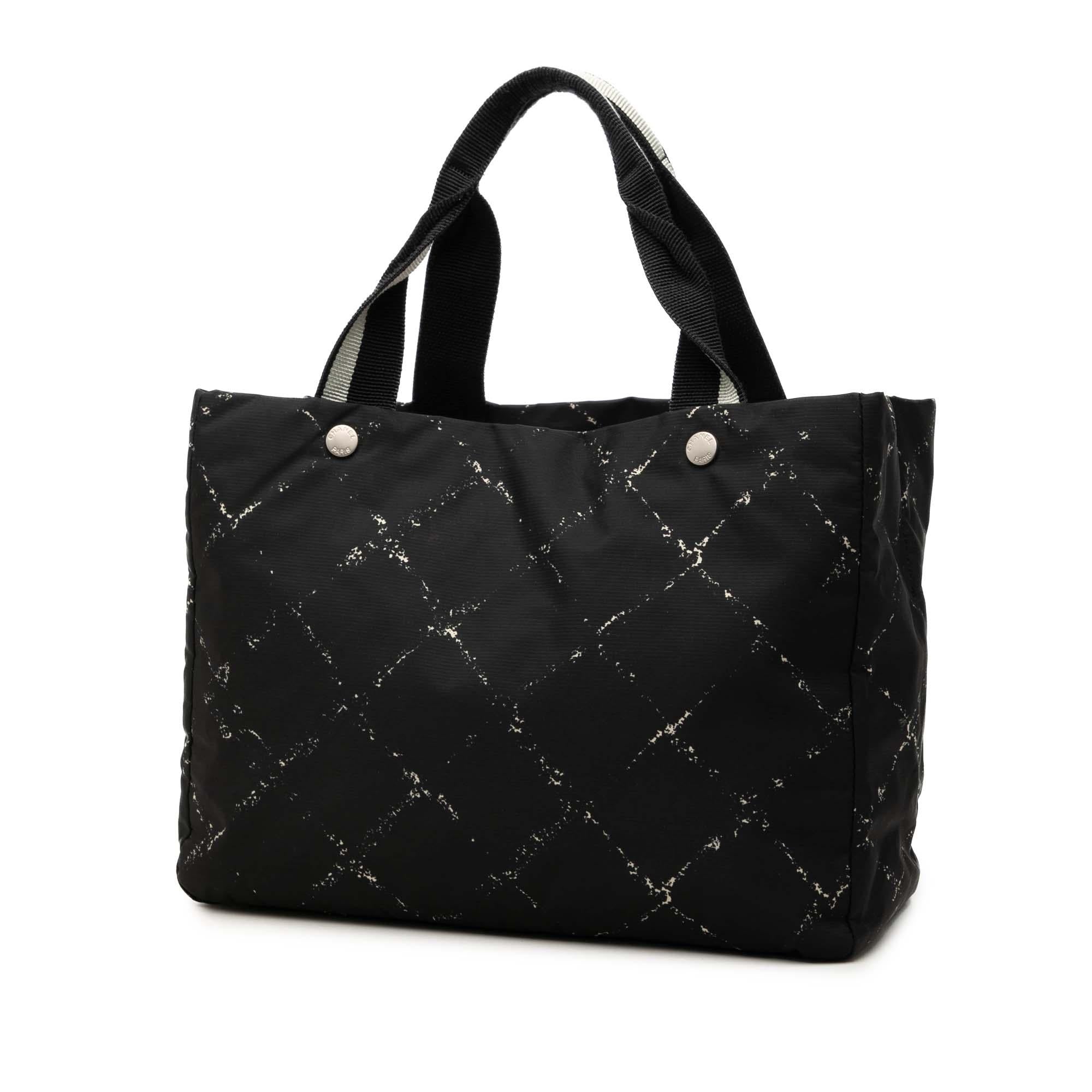 Chanel Old Travel Line Nylon Tote