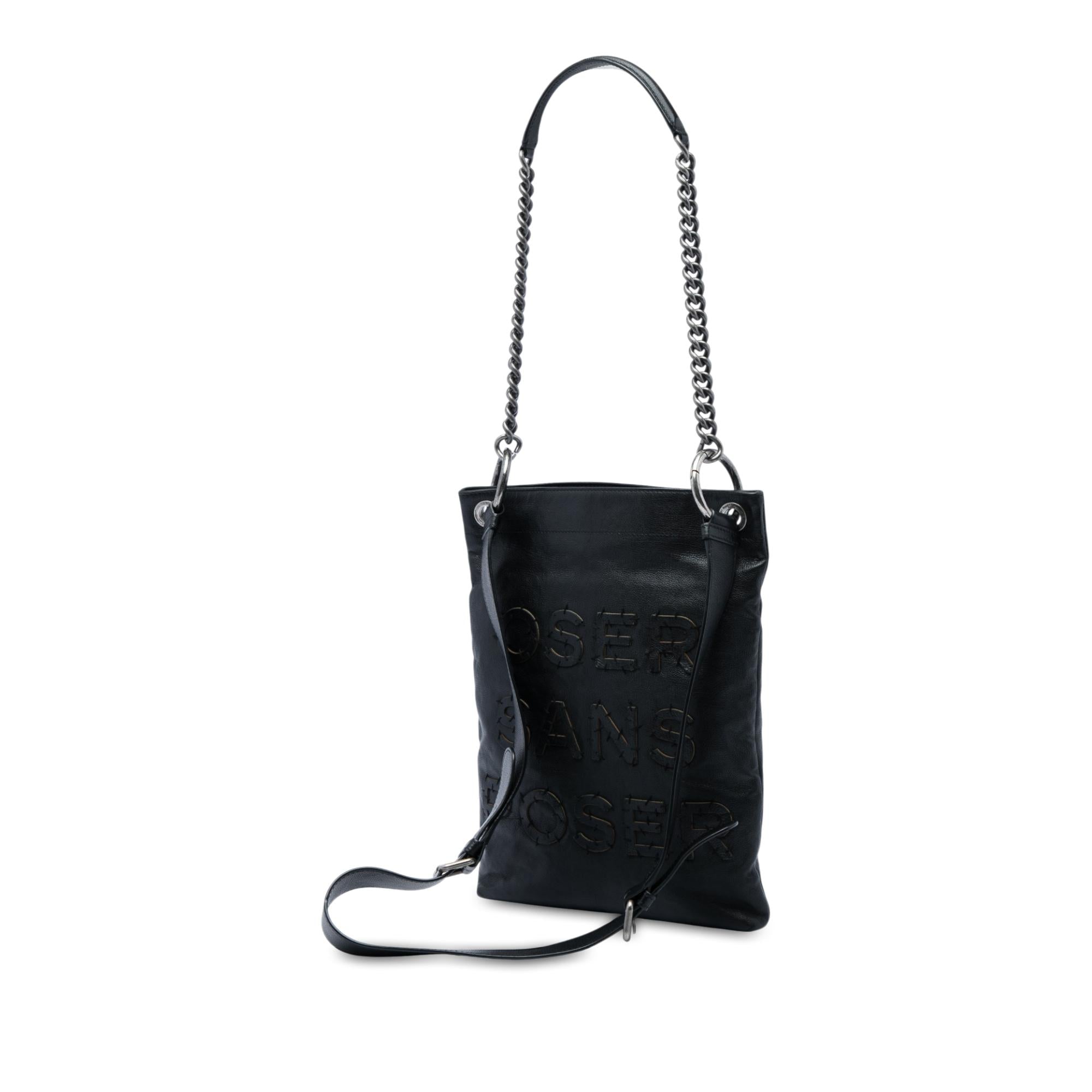 Chanel Oser Sans Poser CC Calfskin Messenger Bag