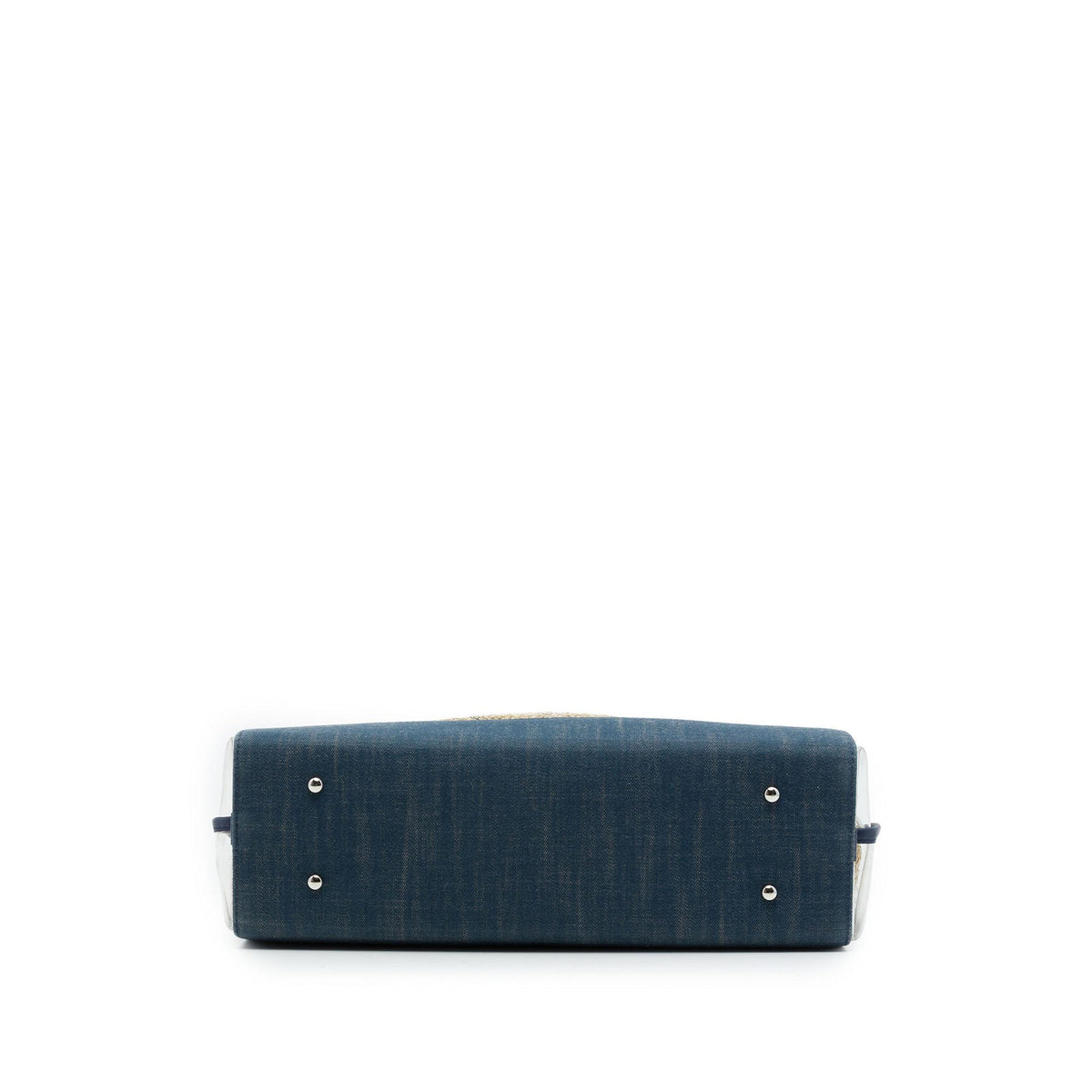 Chanel PVC and Denim 31 Shopping Tote
