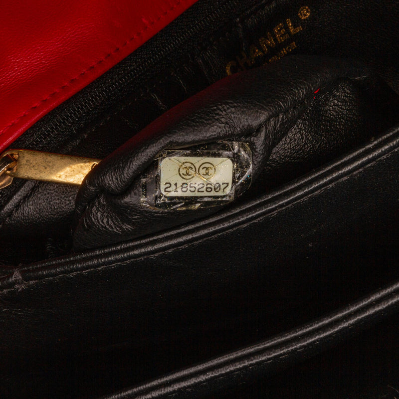 Chanel Pagoda Colorblocking Shoulder Bag (SHG-WQ2Rej)