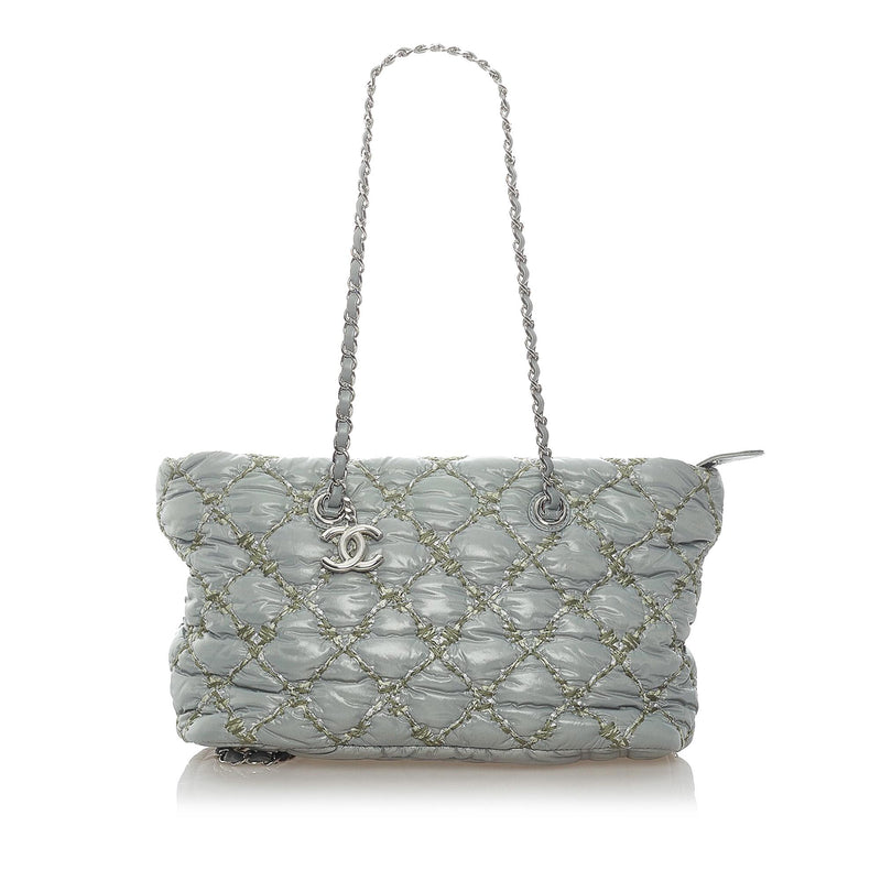 Chanel Paris-Byzance Tweed On Stitch Shoulder Bag (SHG-jJzlpC