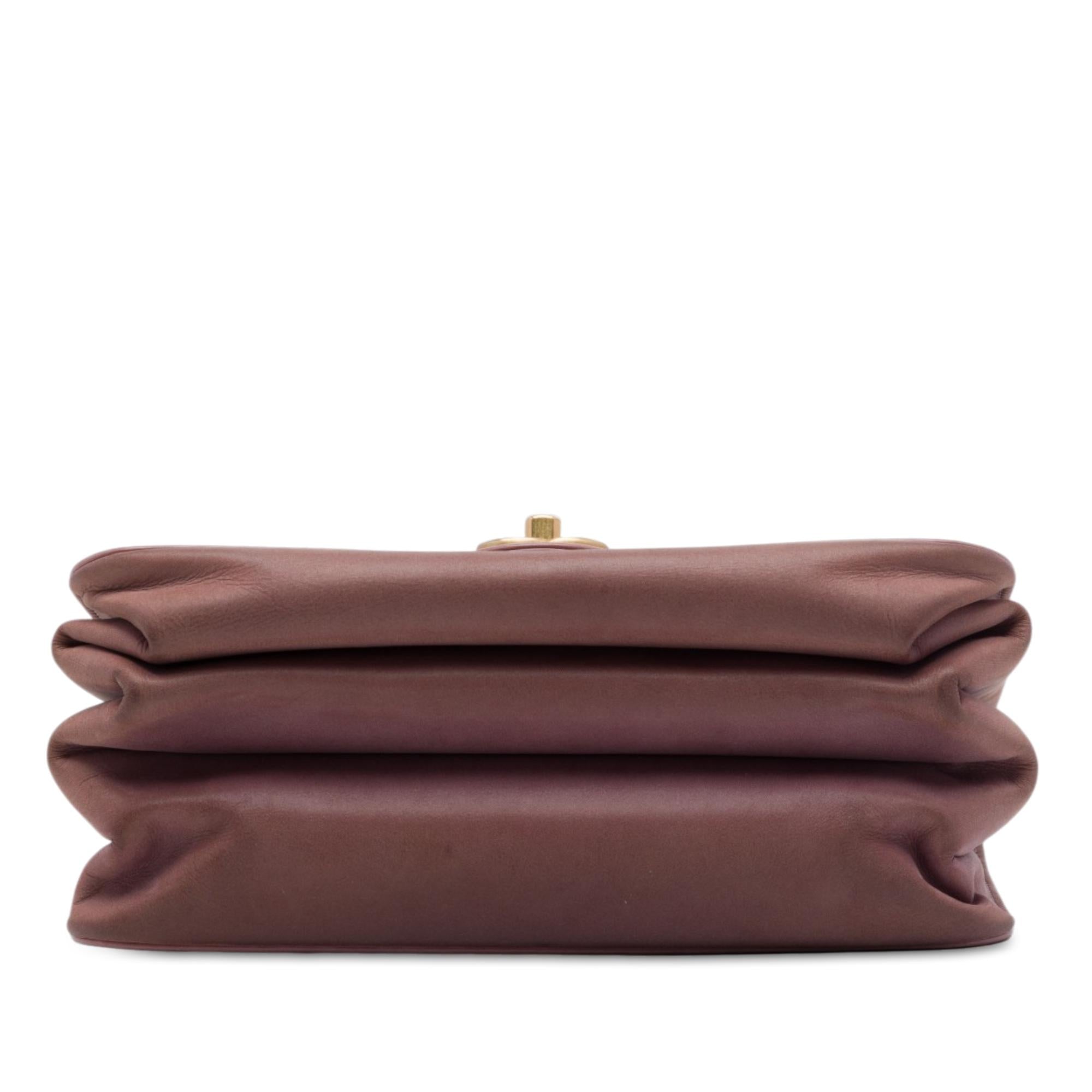 Chanel Paris Cosmopolite Small Aged Calfskin Straight Lined Flap
