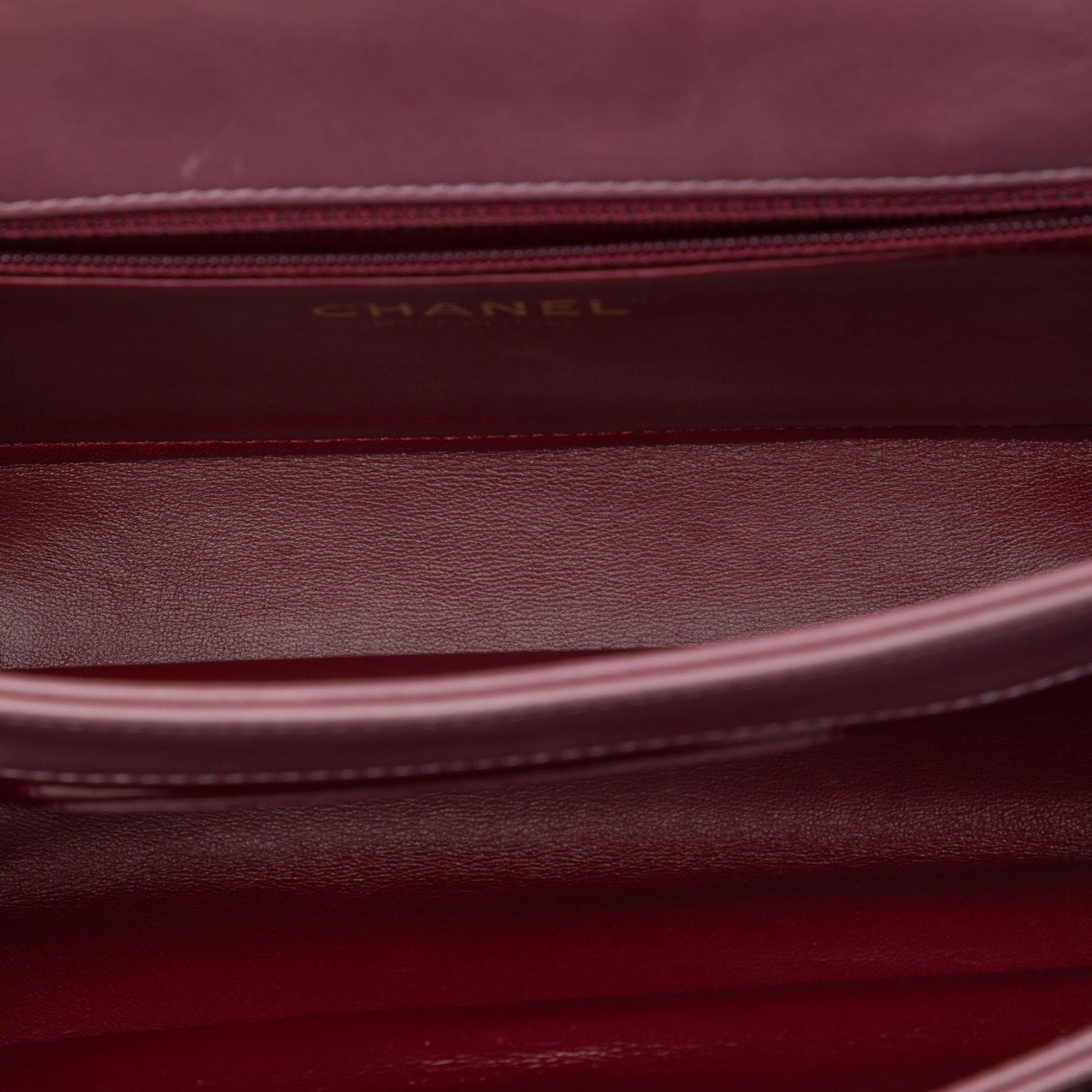 Chanel Paris Cosmopolite Small Aged Calfskin Straight Lined Flap