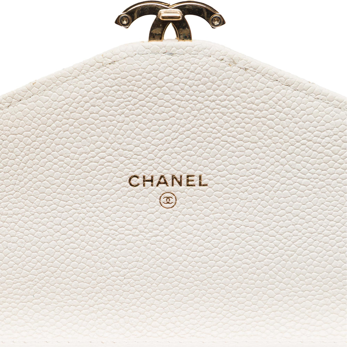 Chanel Paris Cuba Quilted Caviar Thread Around Wallet On Chain