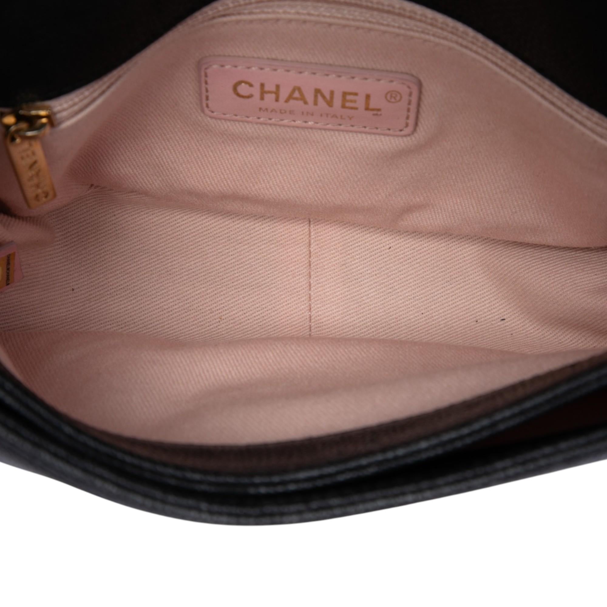 Chanel Paris Cuba Small Quilted Caviar Thread Around Flap