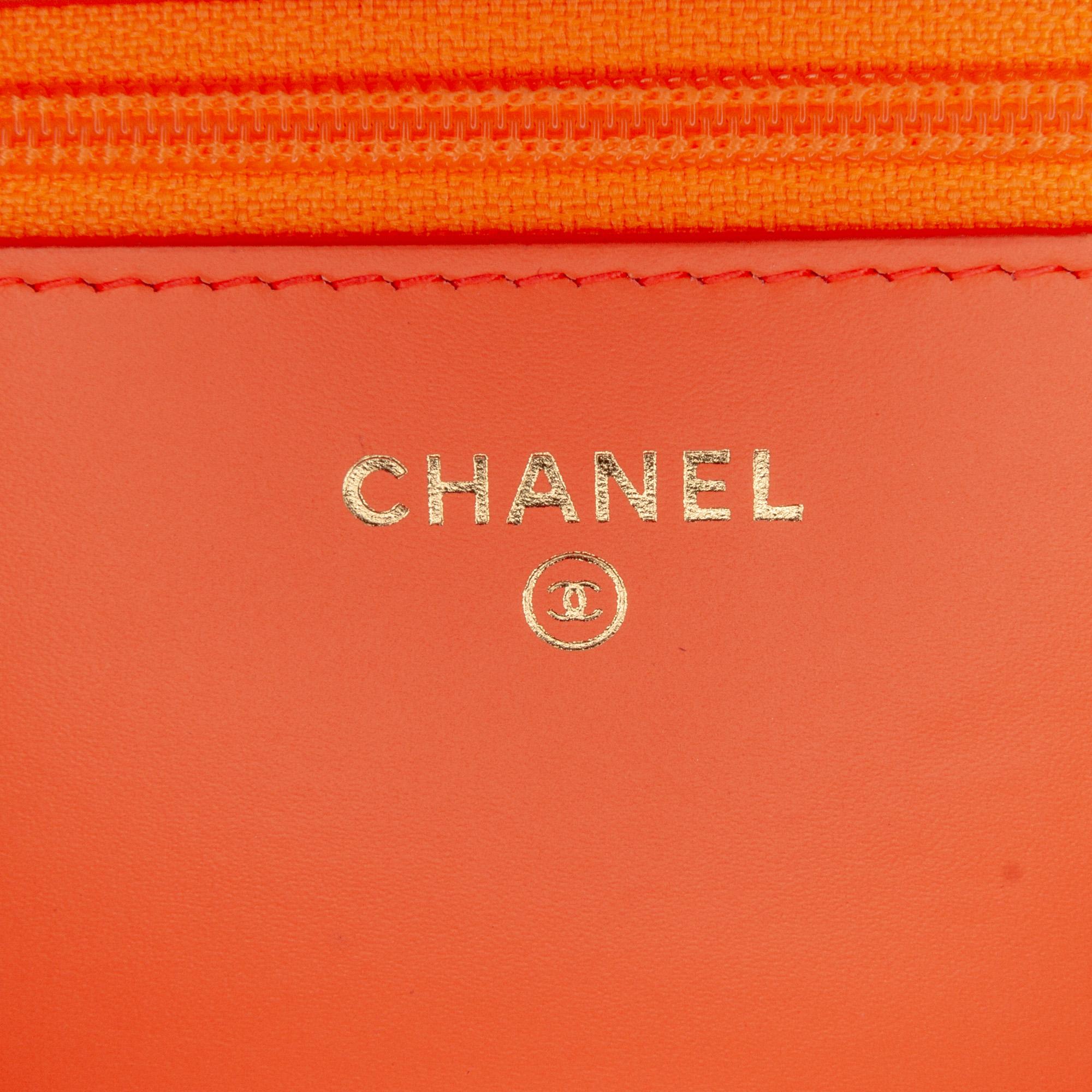 Chanel Patent Boy Wallet on Chain (SHG-BWFqDW)