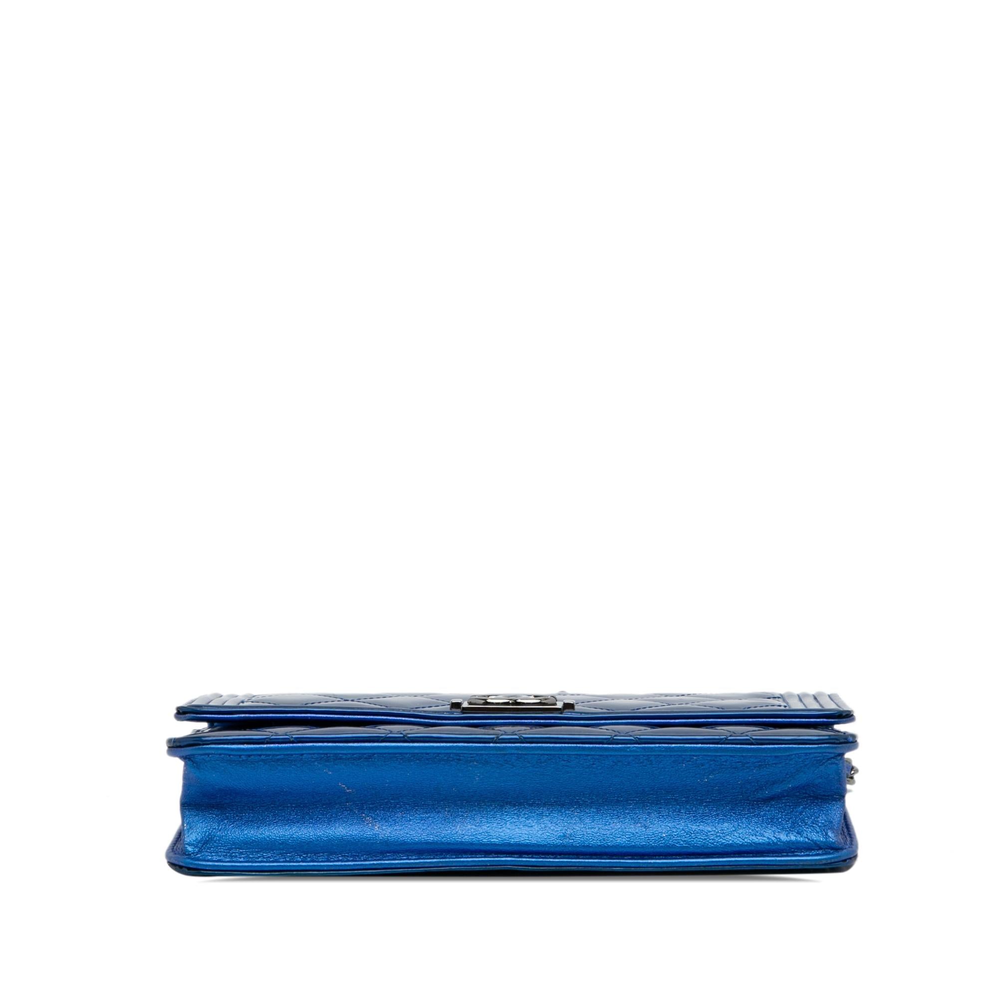 Chanel Patent Boy Wallet on Chain (SHG-0Lw1R6)